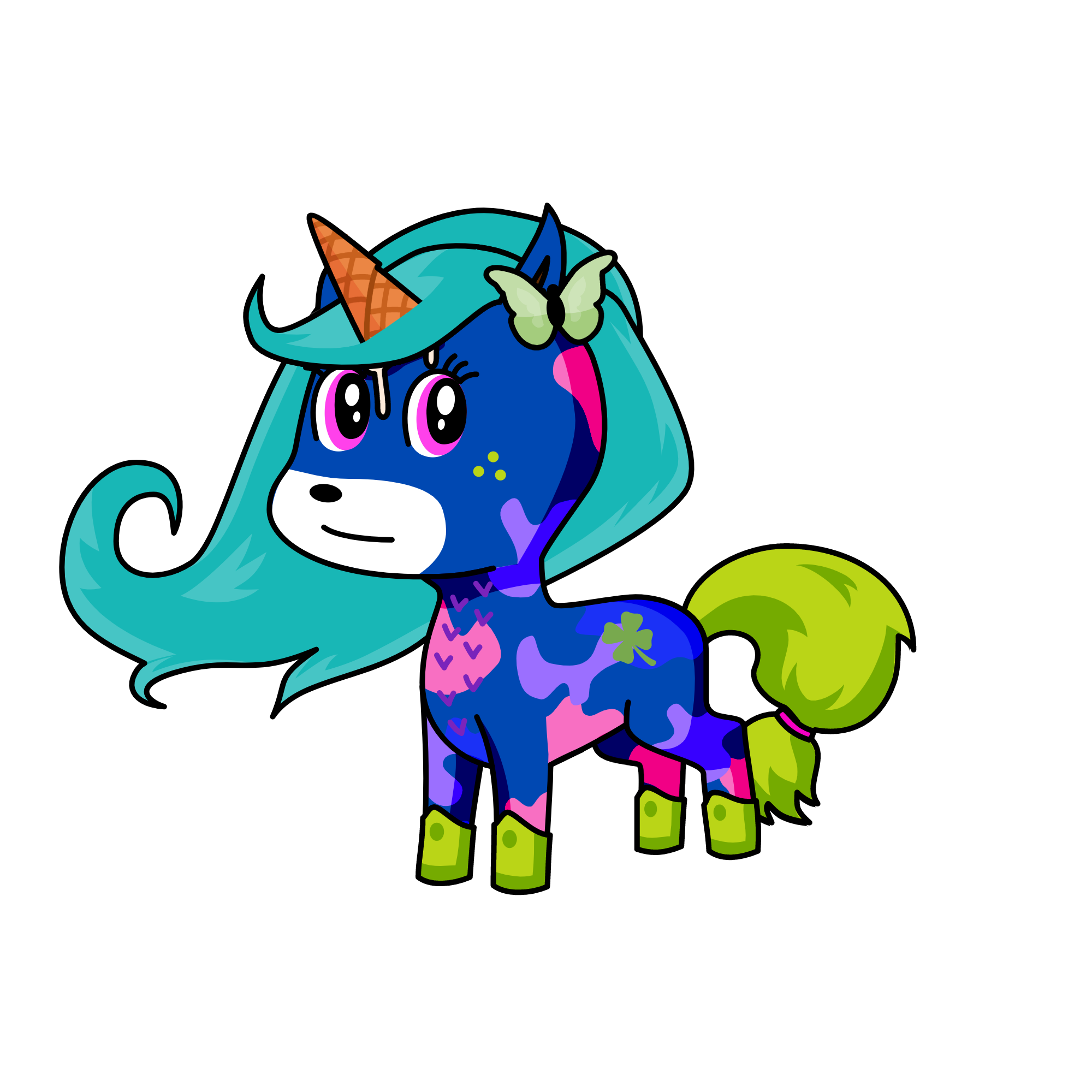qwettyuiopasdfghjklzxcvbnm, the unicorn