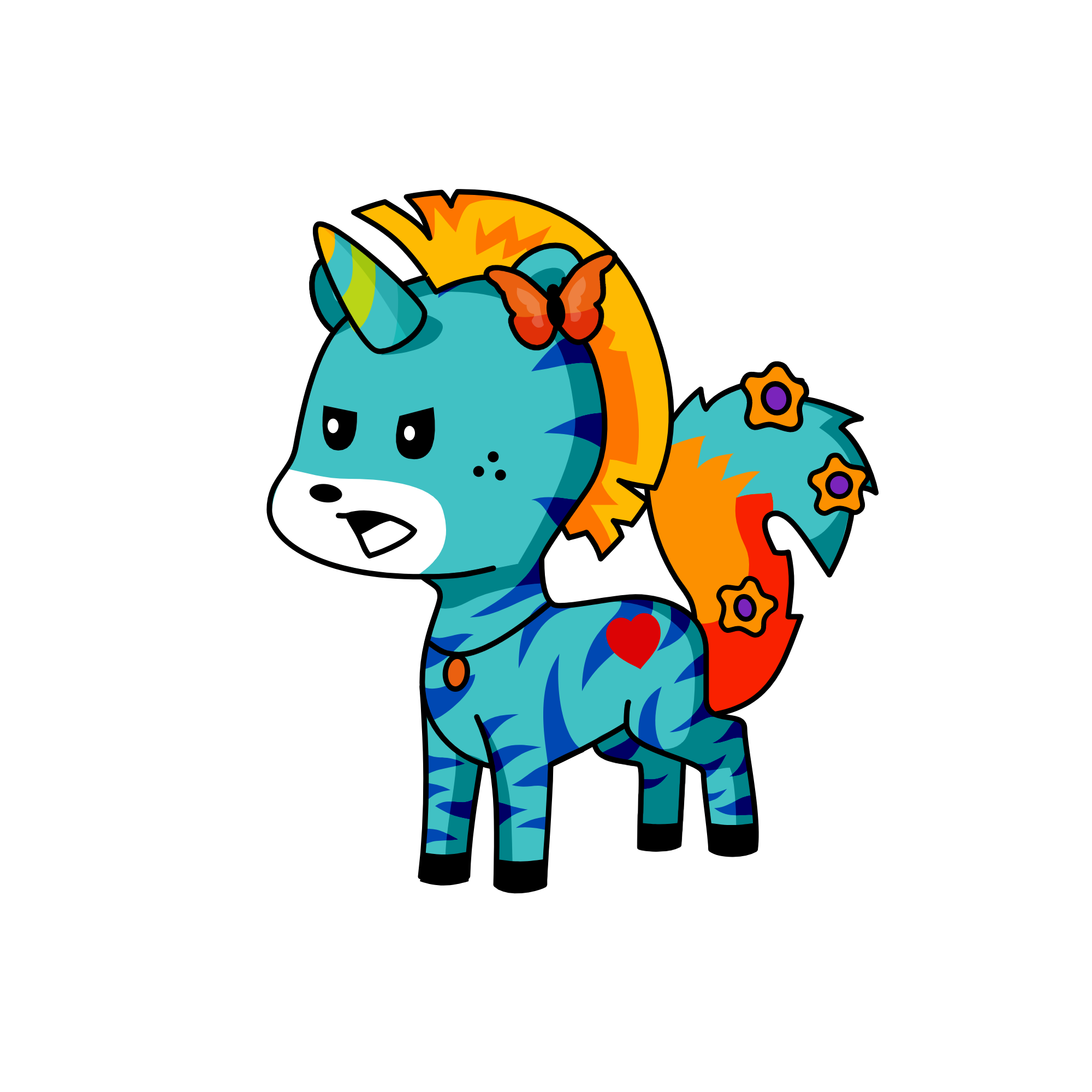 ###############, the unicorn