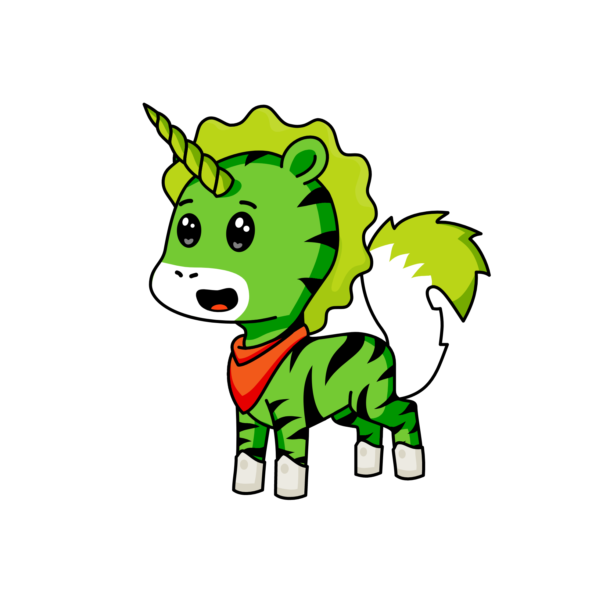 jhdjud, the unicorn