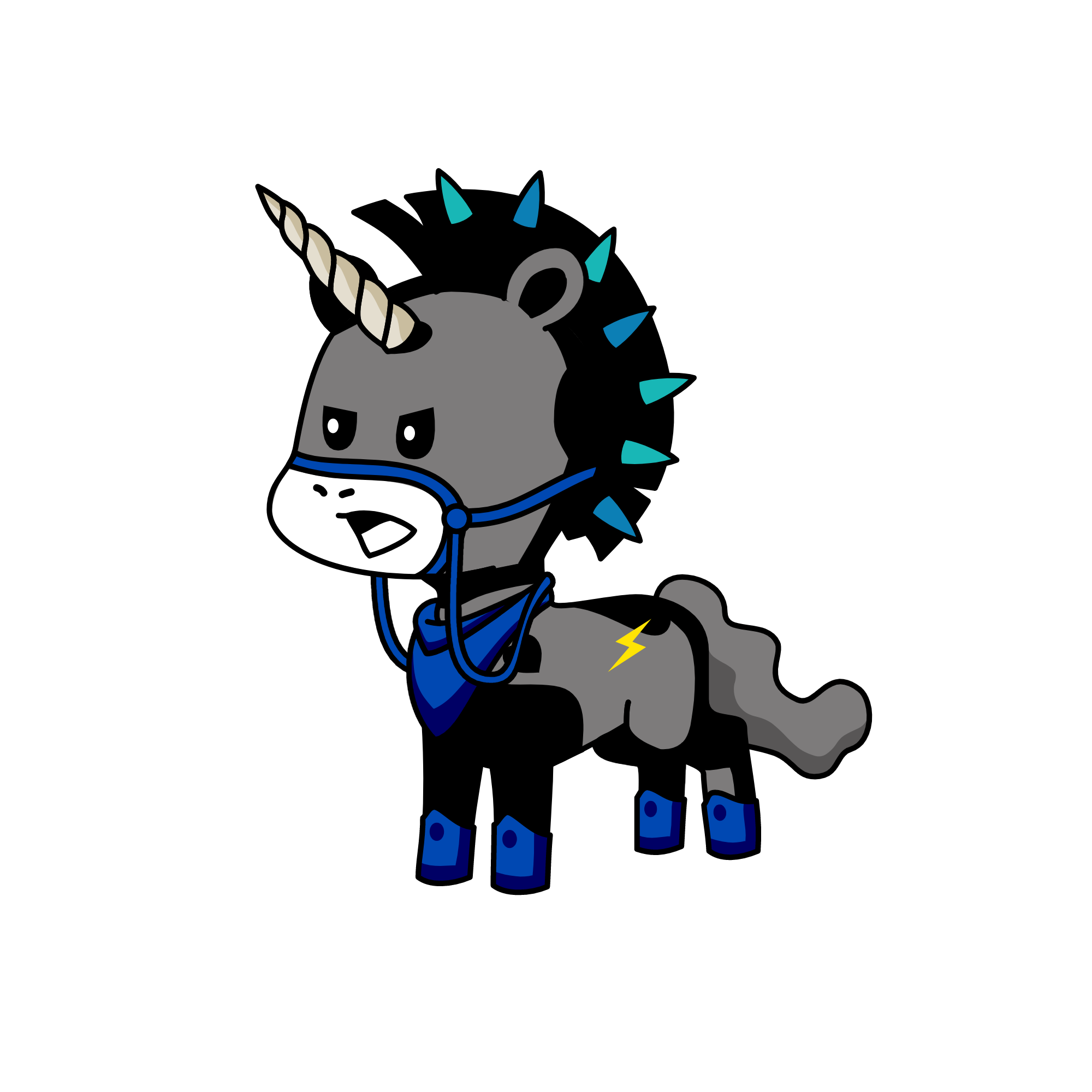 Lobo(Tio de tigre junior y hermano de tigre, the unicorn