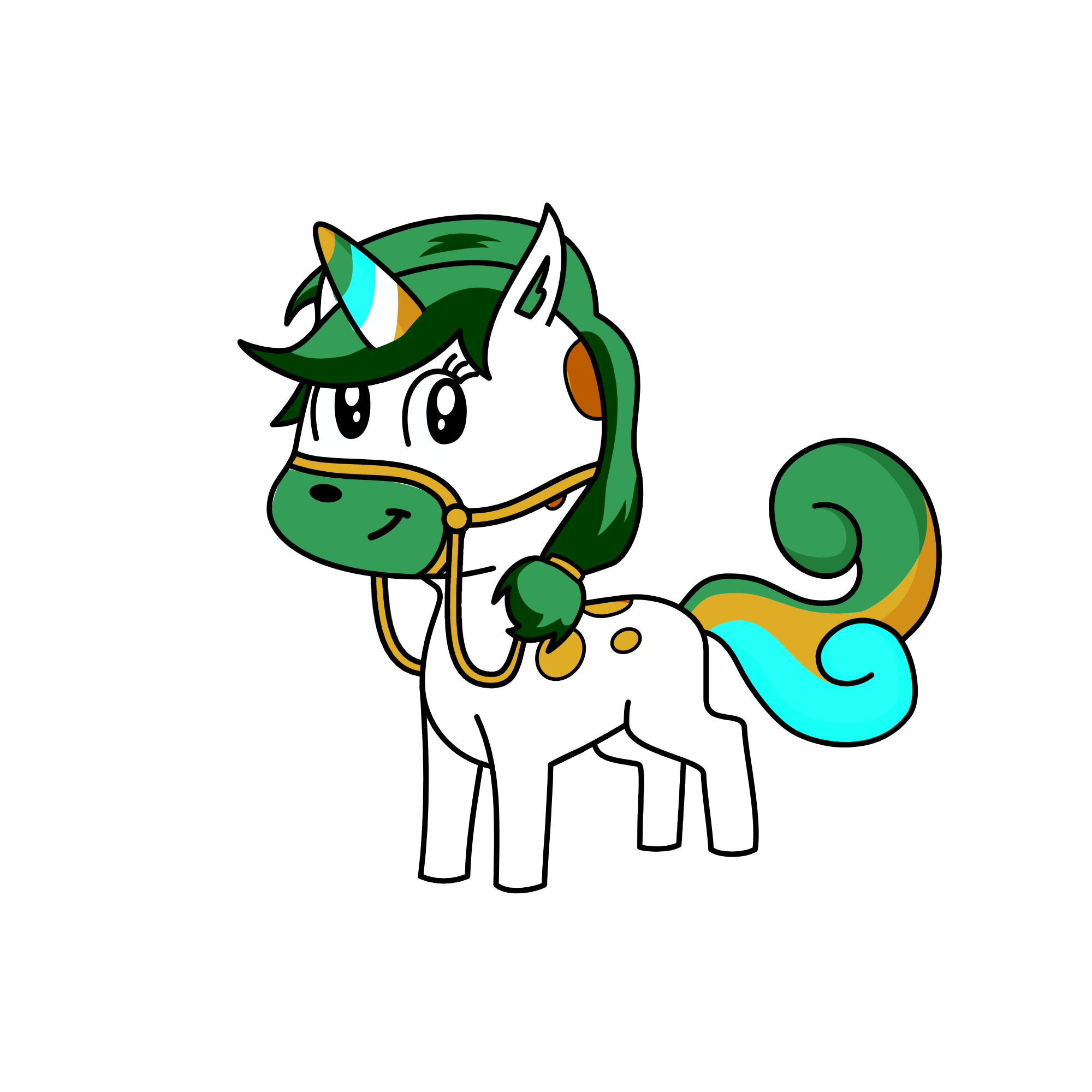 kyoritale sans , the unicorn