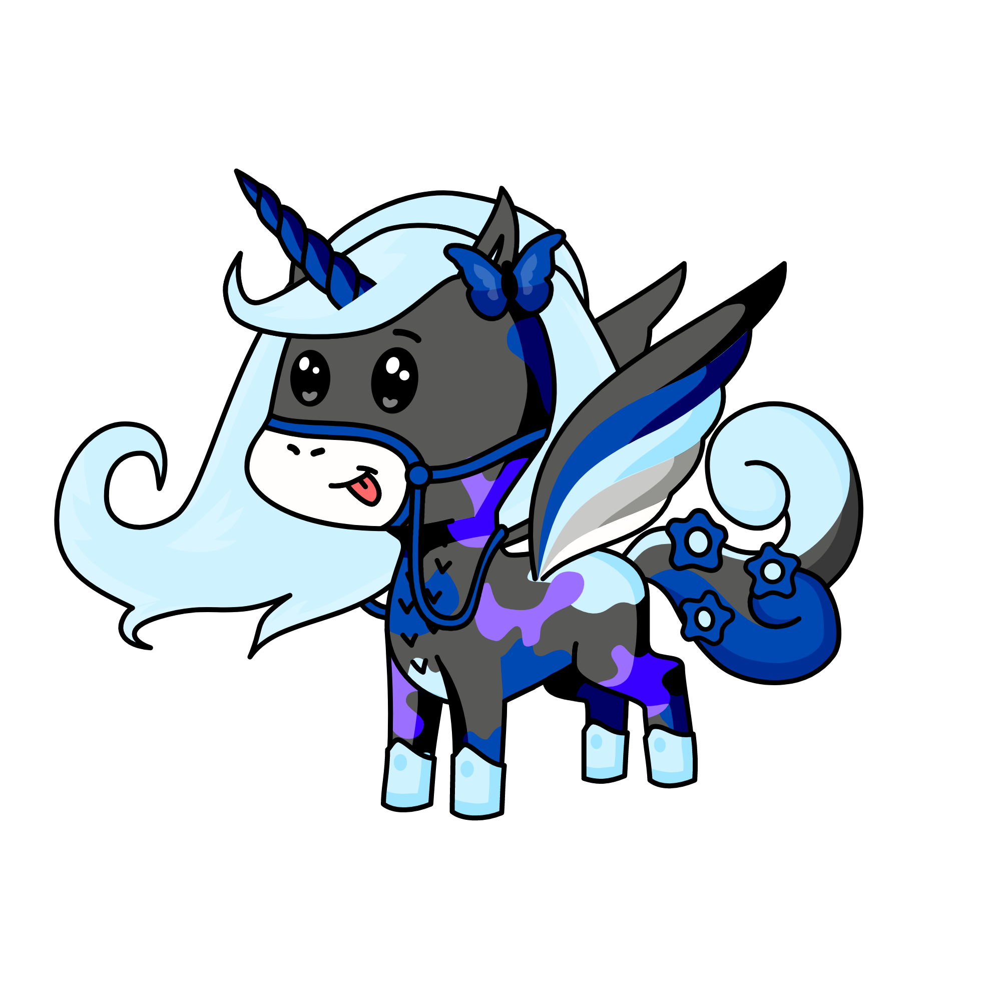 Moonlight, the unicorn