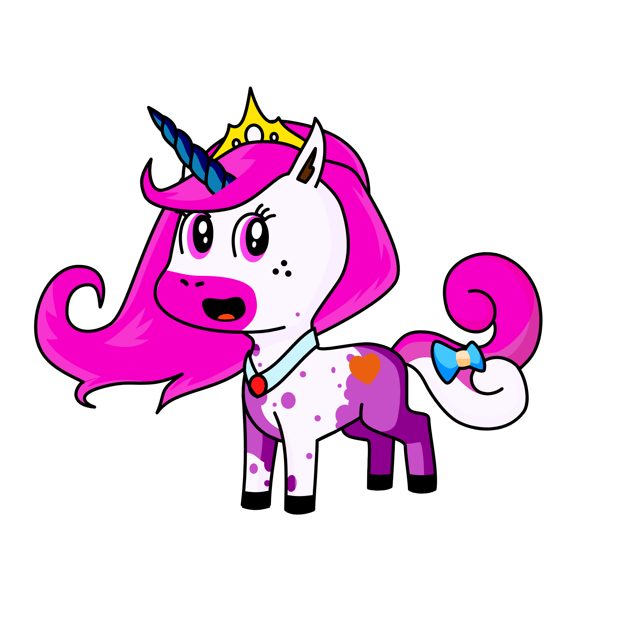Sky, the unicorn