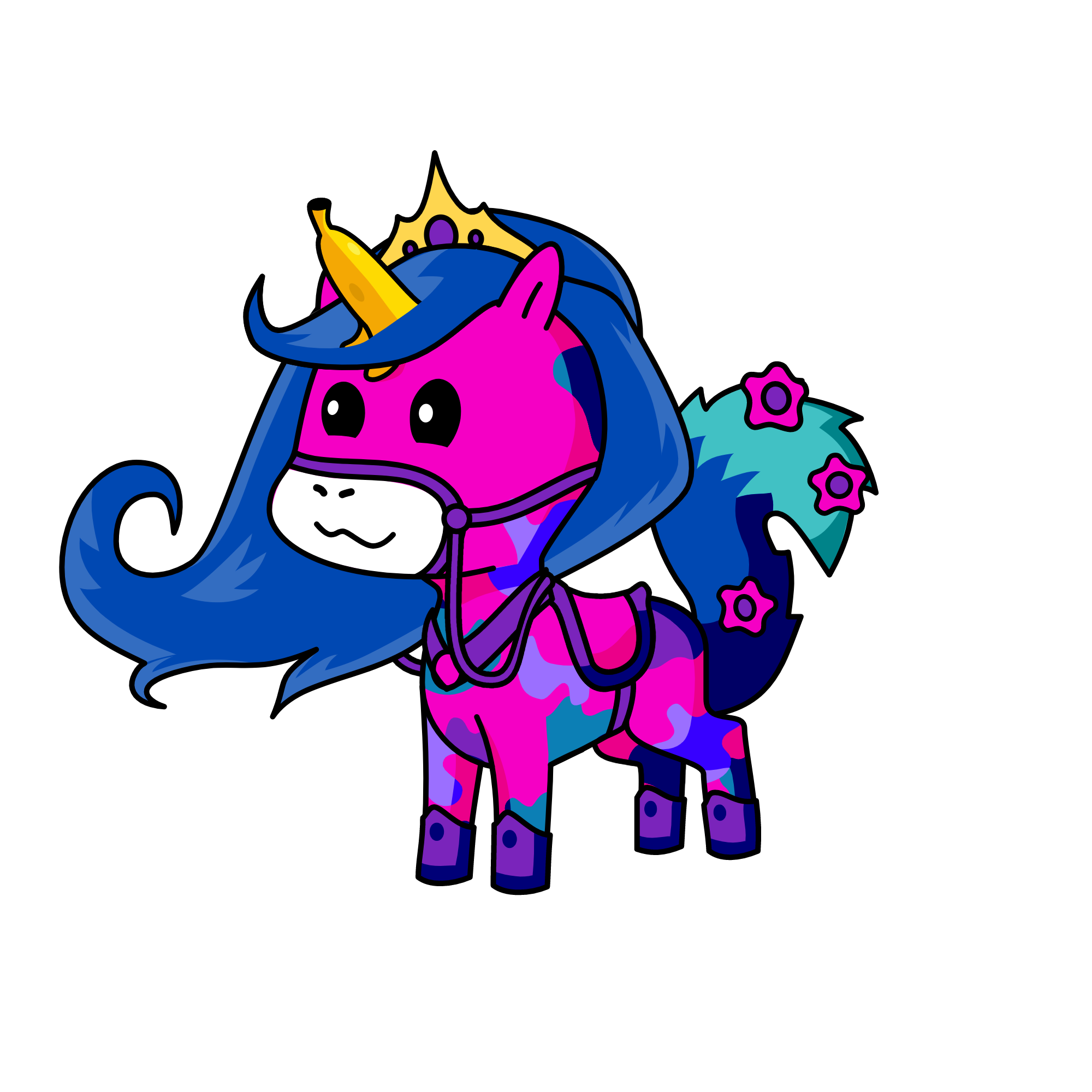 pinky, the unicorn
