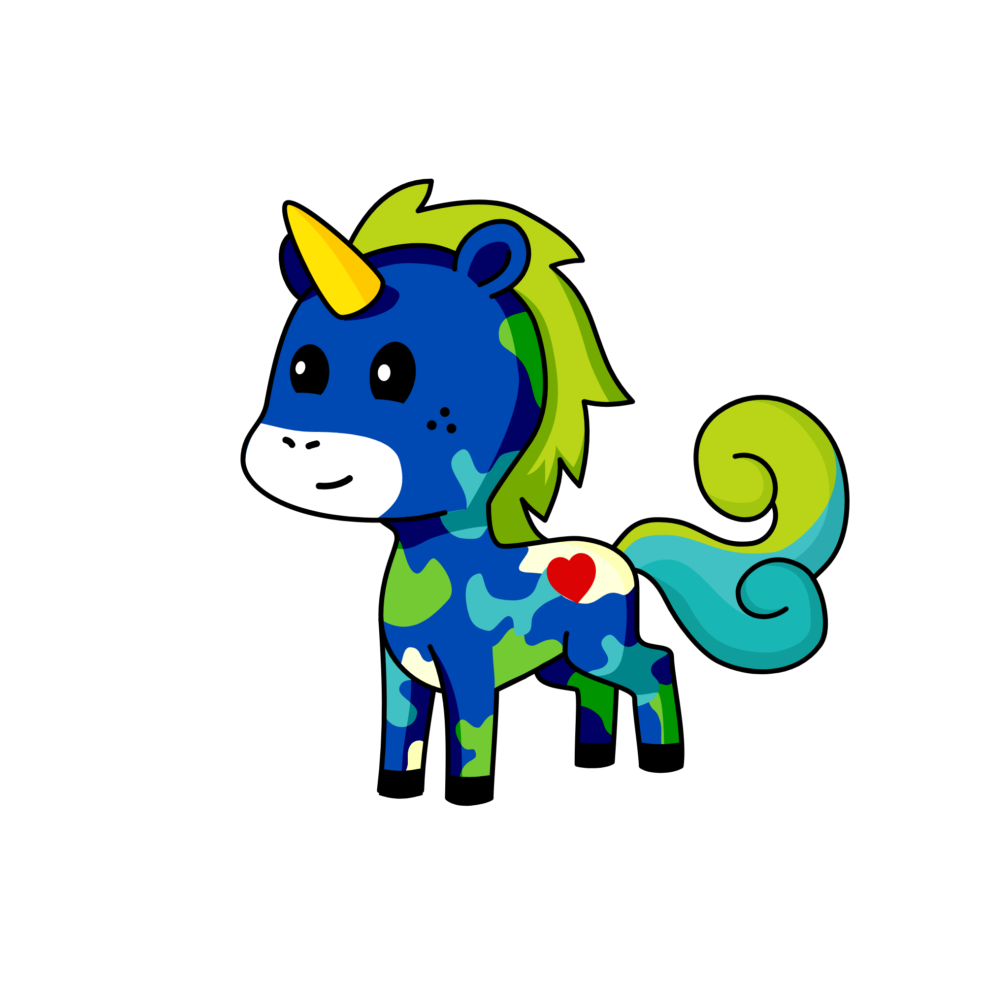 Earth, the unicorn