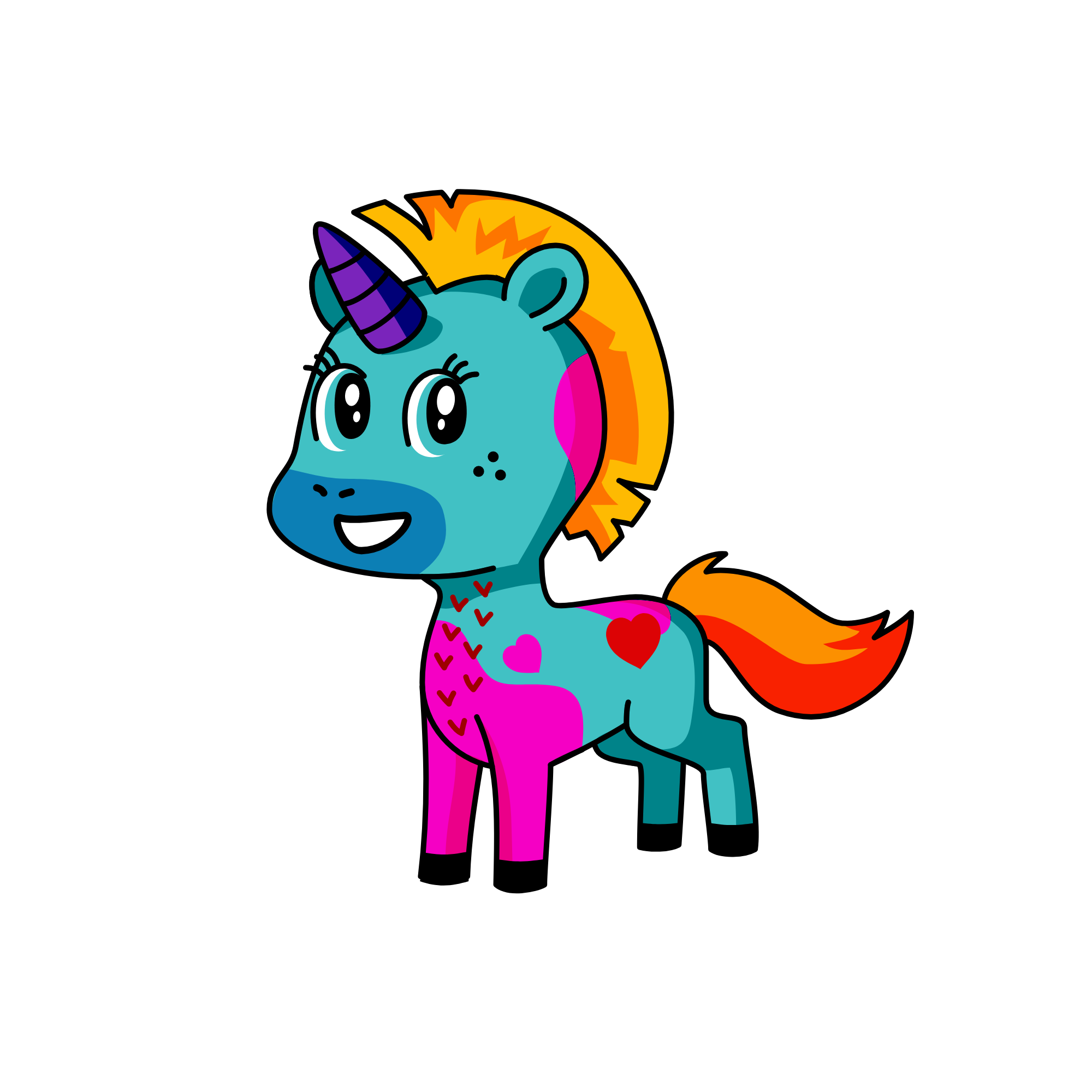 Rando 4, the unicorn