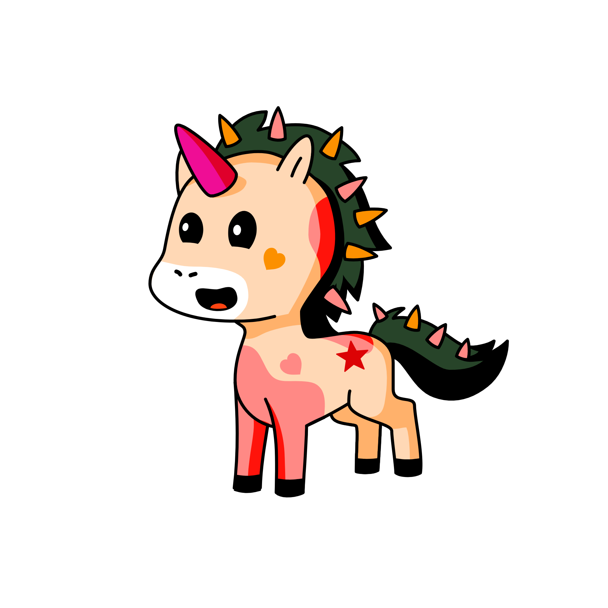 Rocky, the unicorn