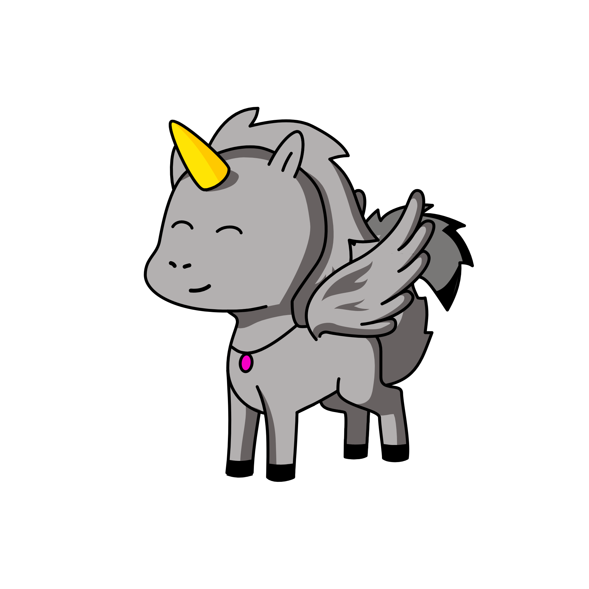 wolfy, the unicorn