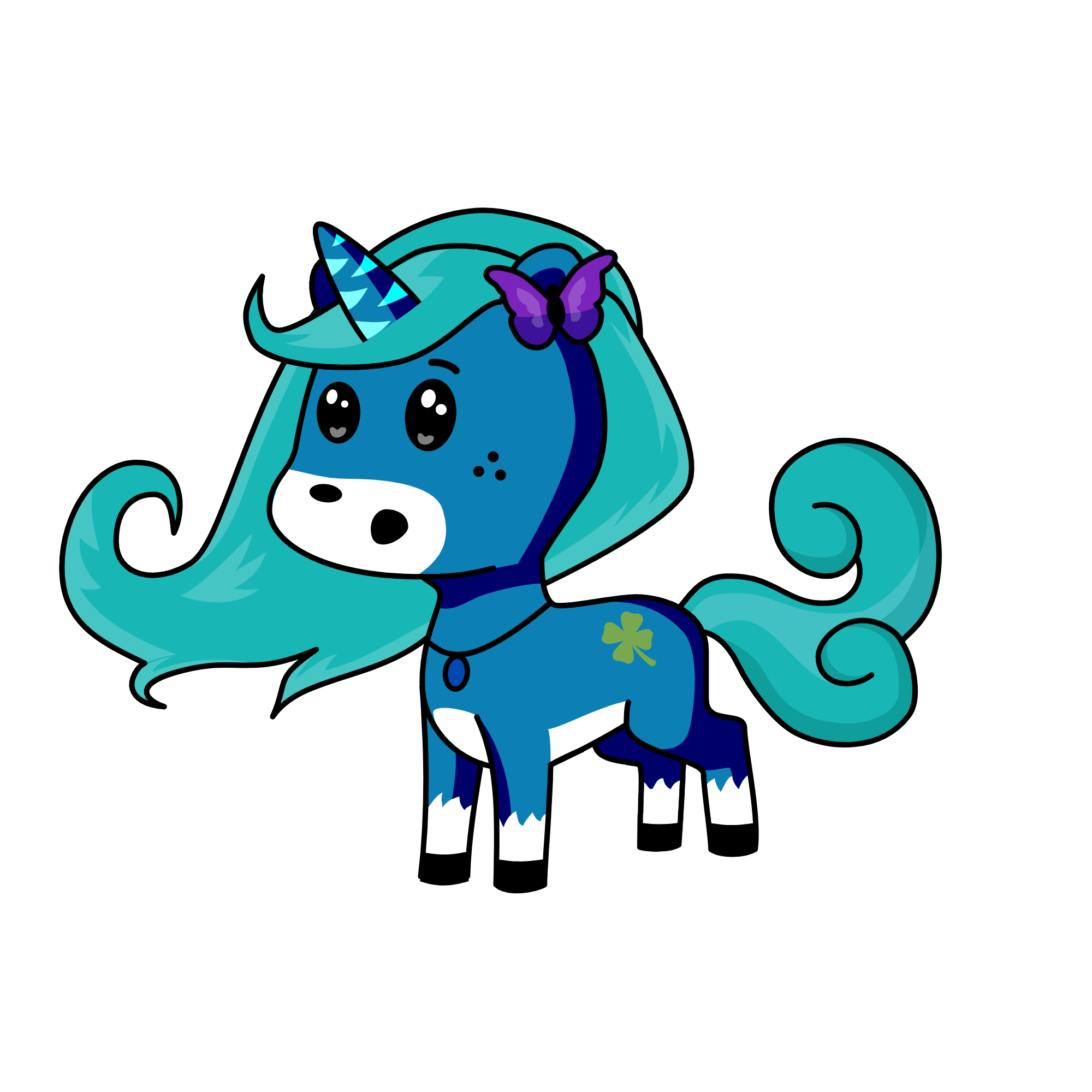 Moon, the unicorn