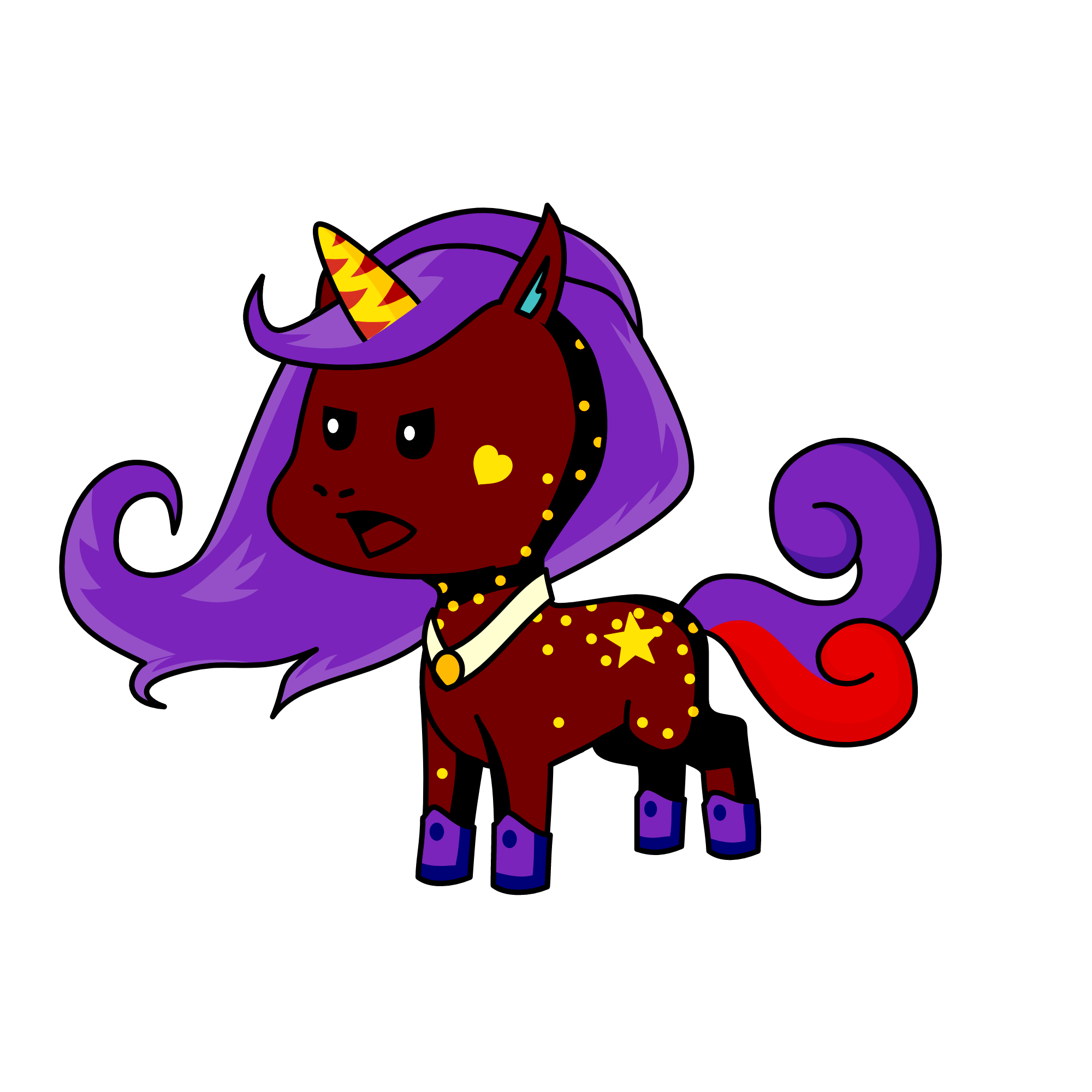 SO... MAAAD!!!, the unicorn