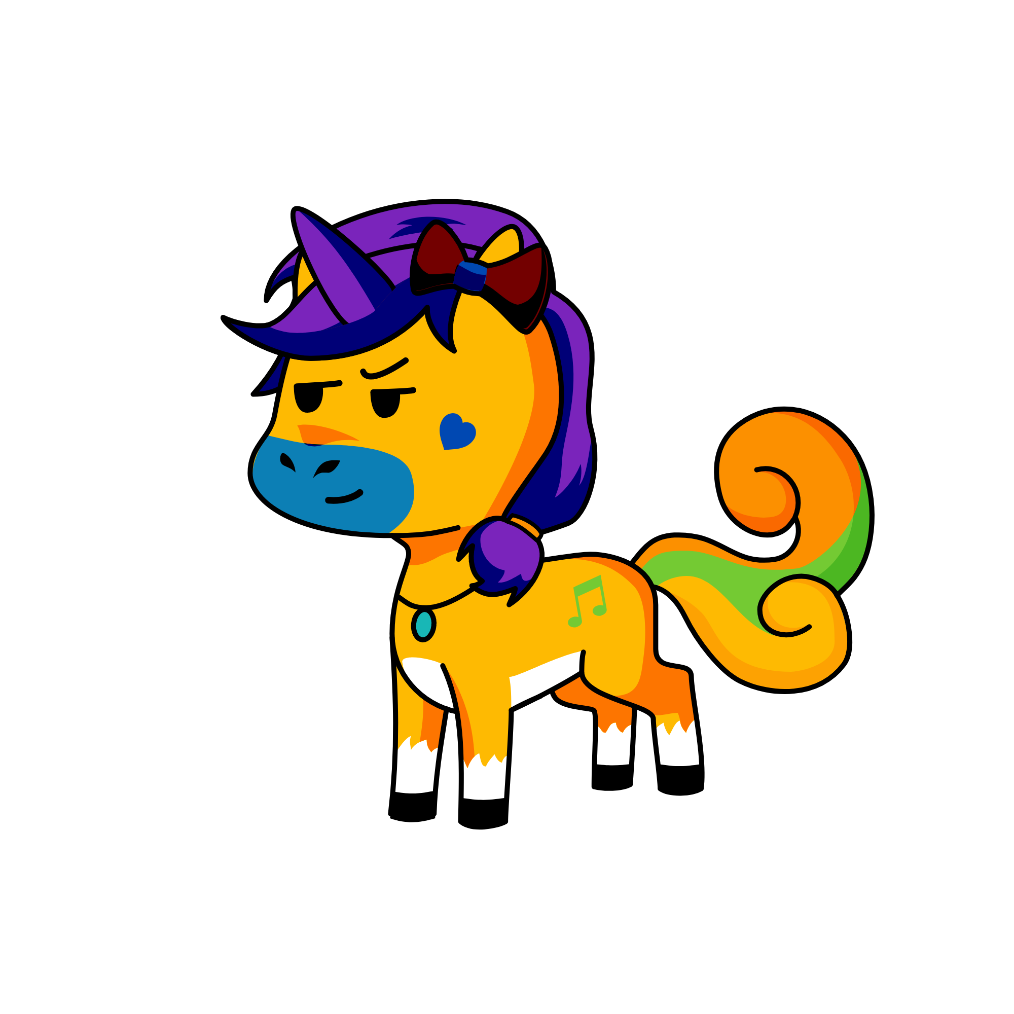 Rando 5, the unicorn