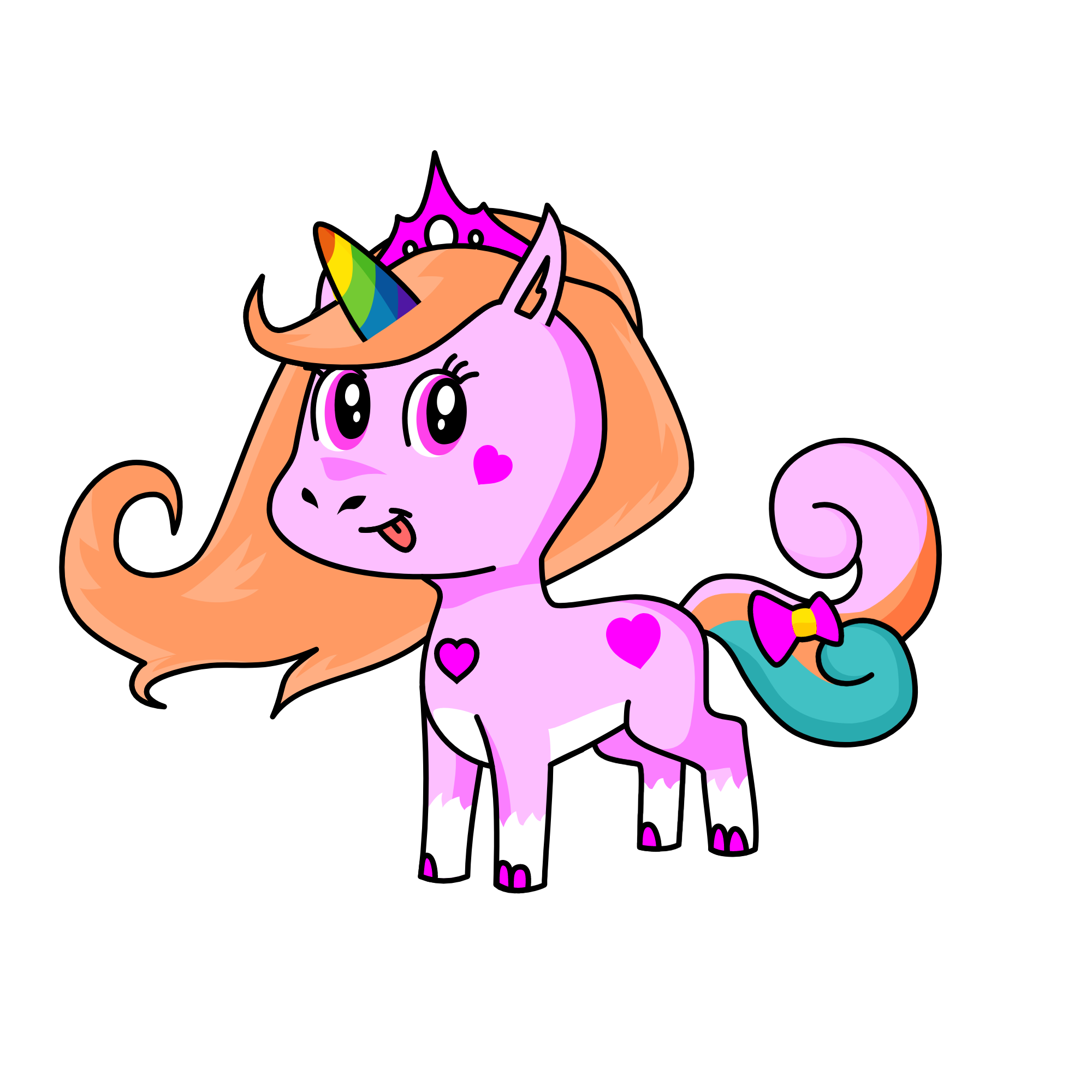 Uniquecute, the unicorn