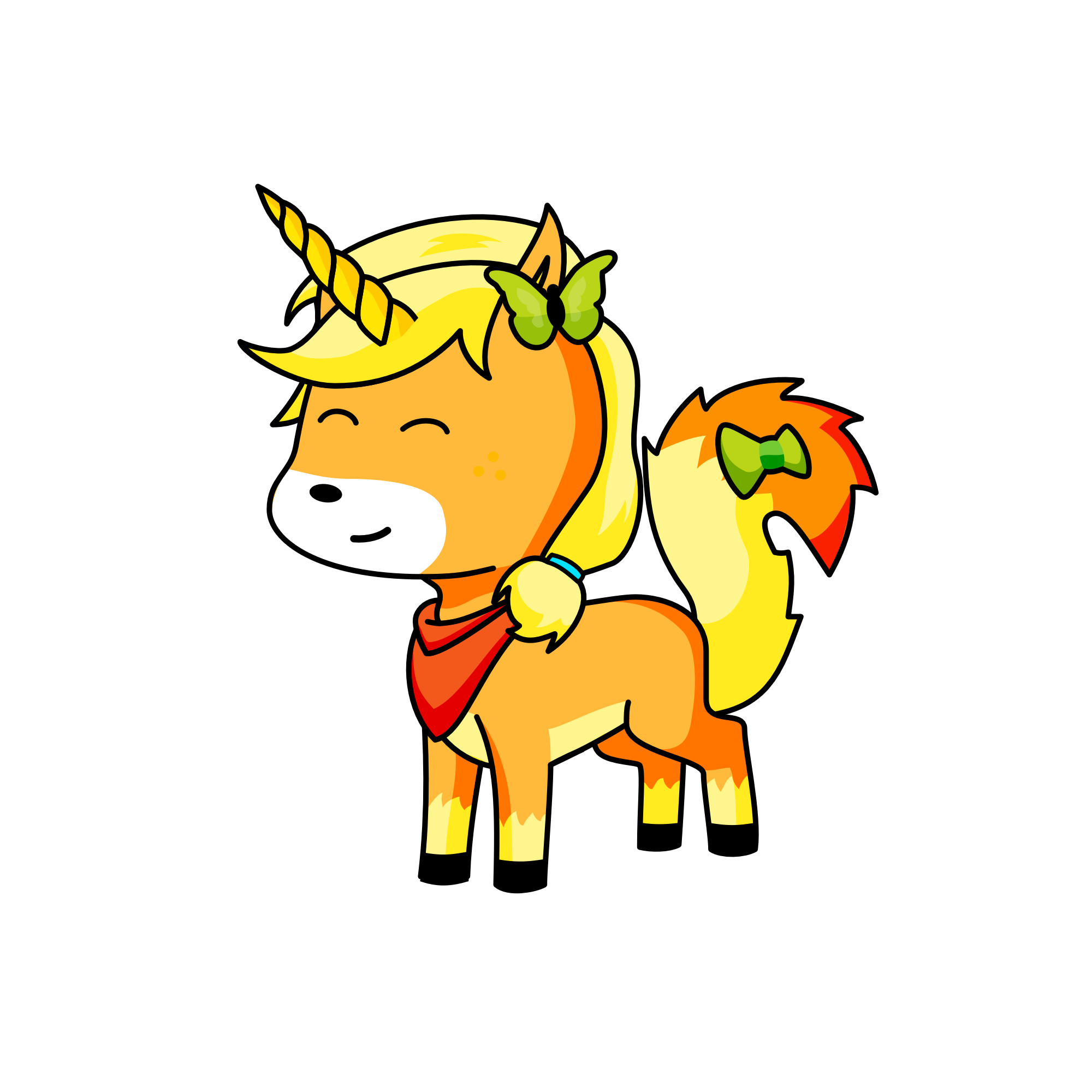 Alba, the unicorn