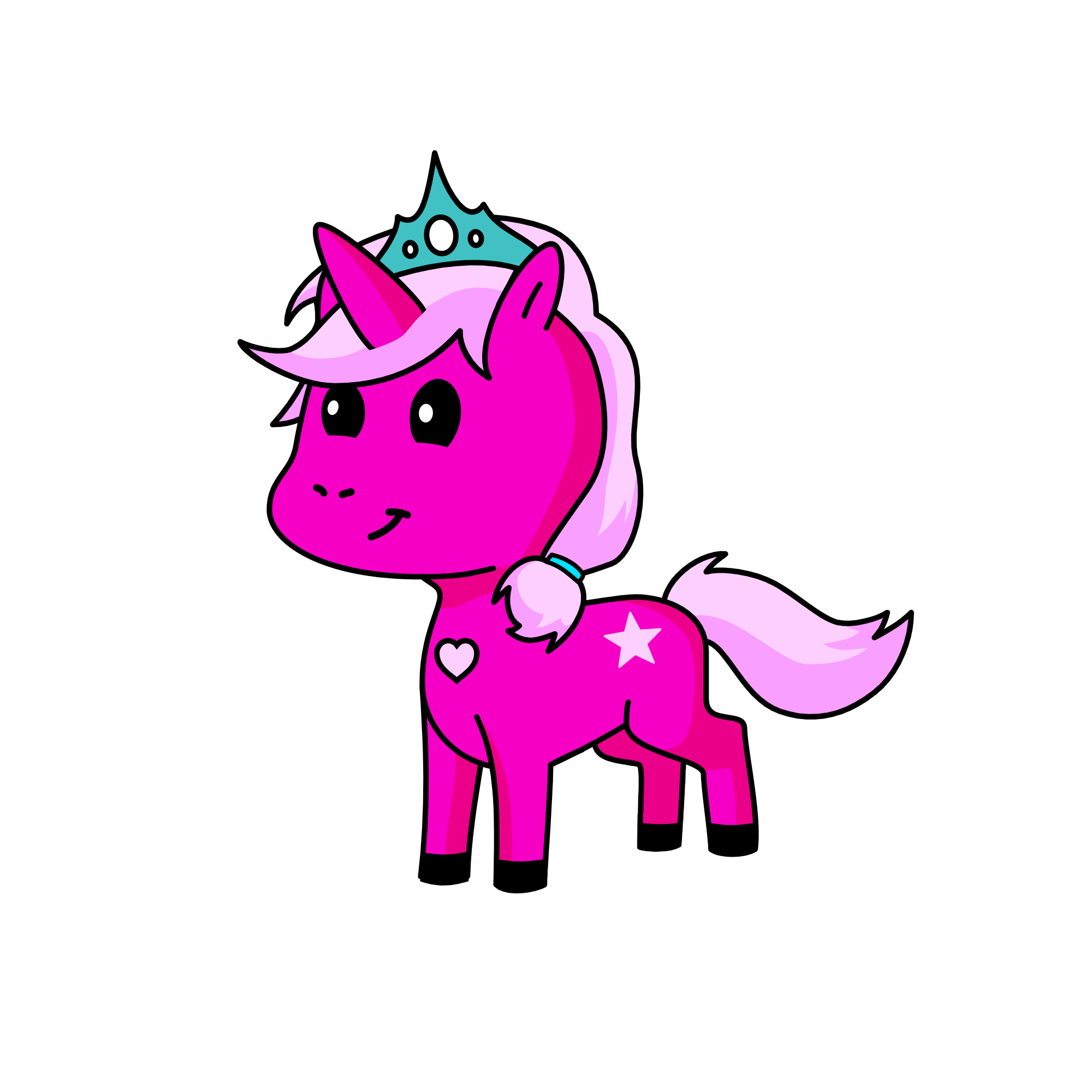 unicorn horse, the unicorn