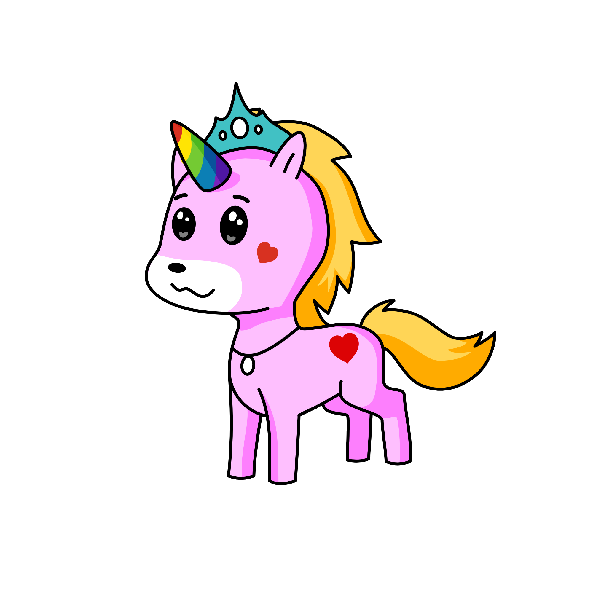 Pinkie, the unicorn