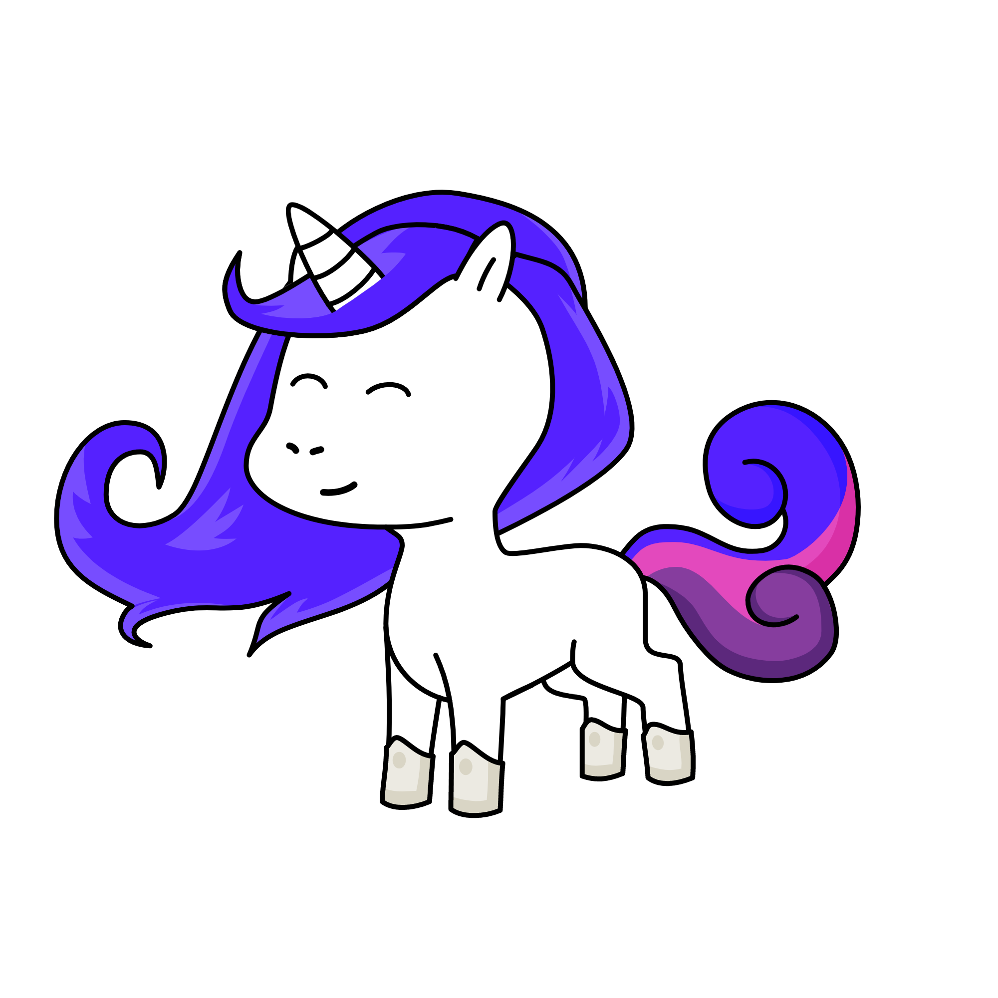 hehe, the unicorn
