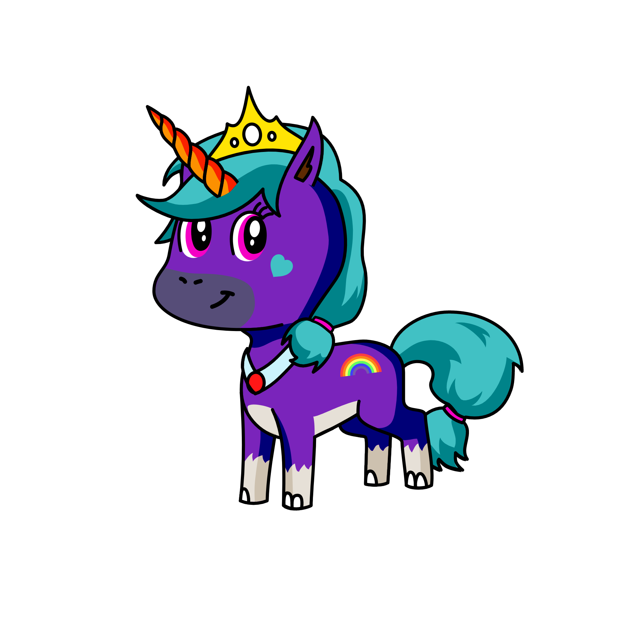 snow, the unicorn
