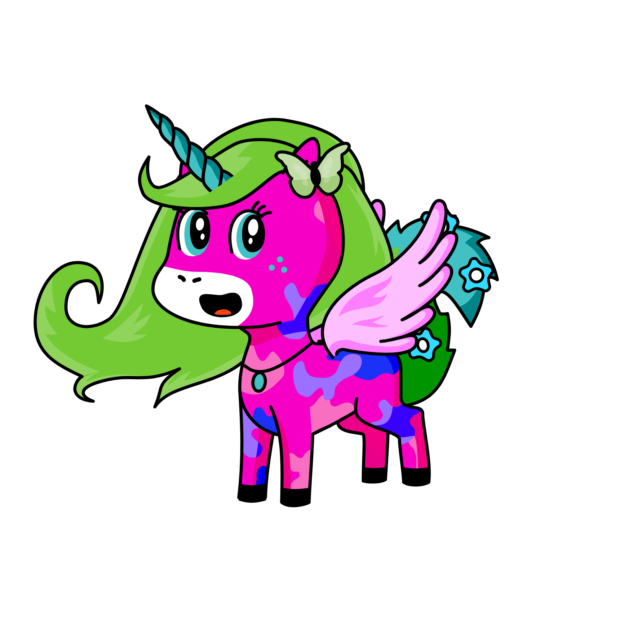 crystle, the unicorn