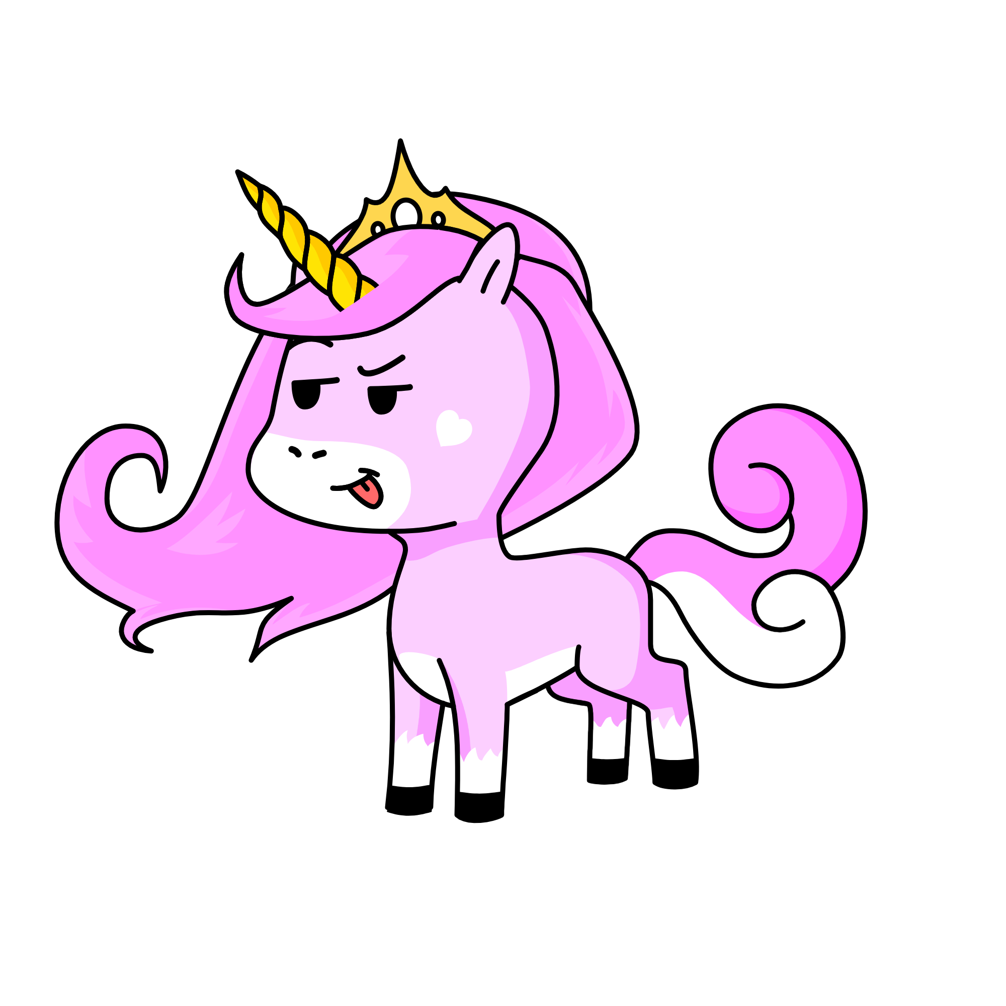 pinkie, the unicorn