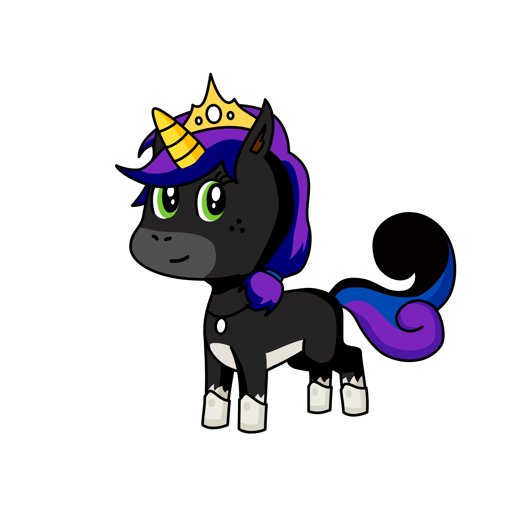 luna, the unicorn