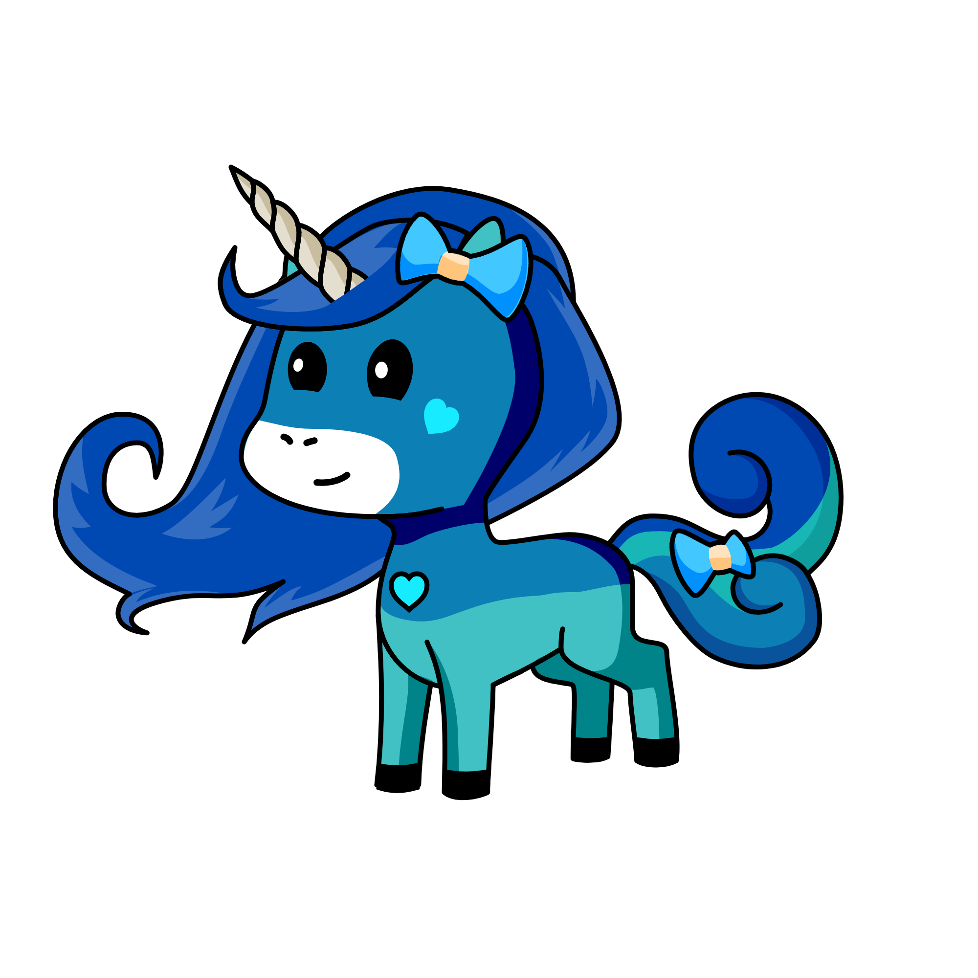 wave, the unicorn