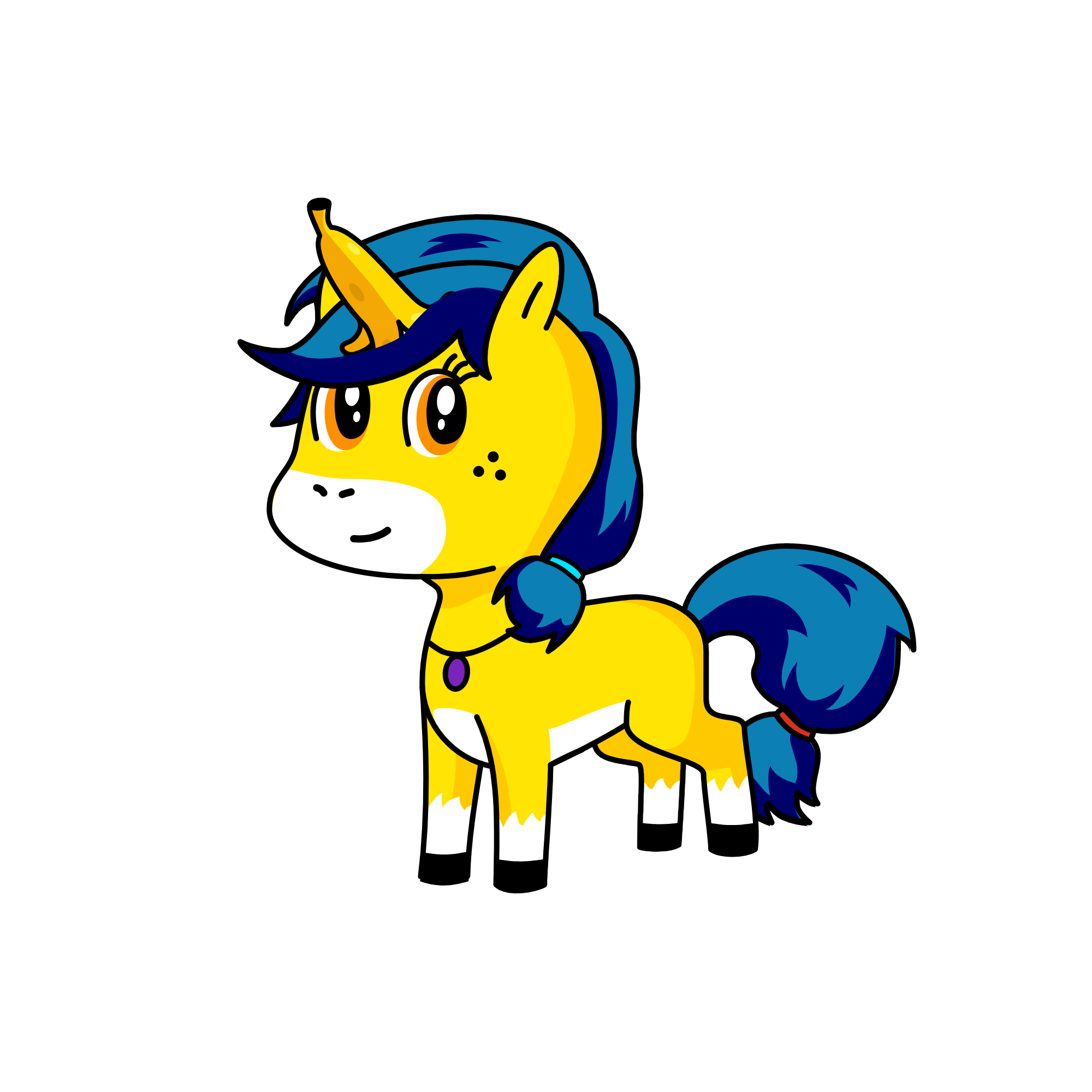 bannana, the unicorn