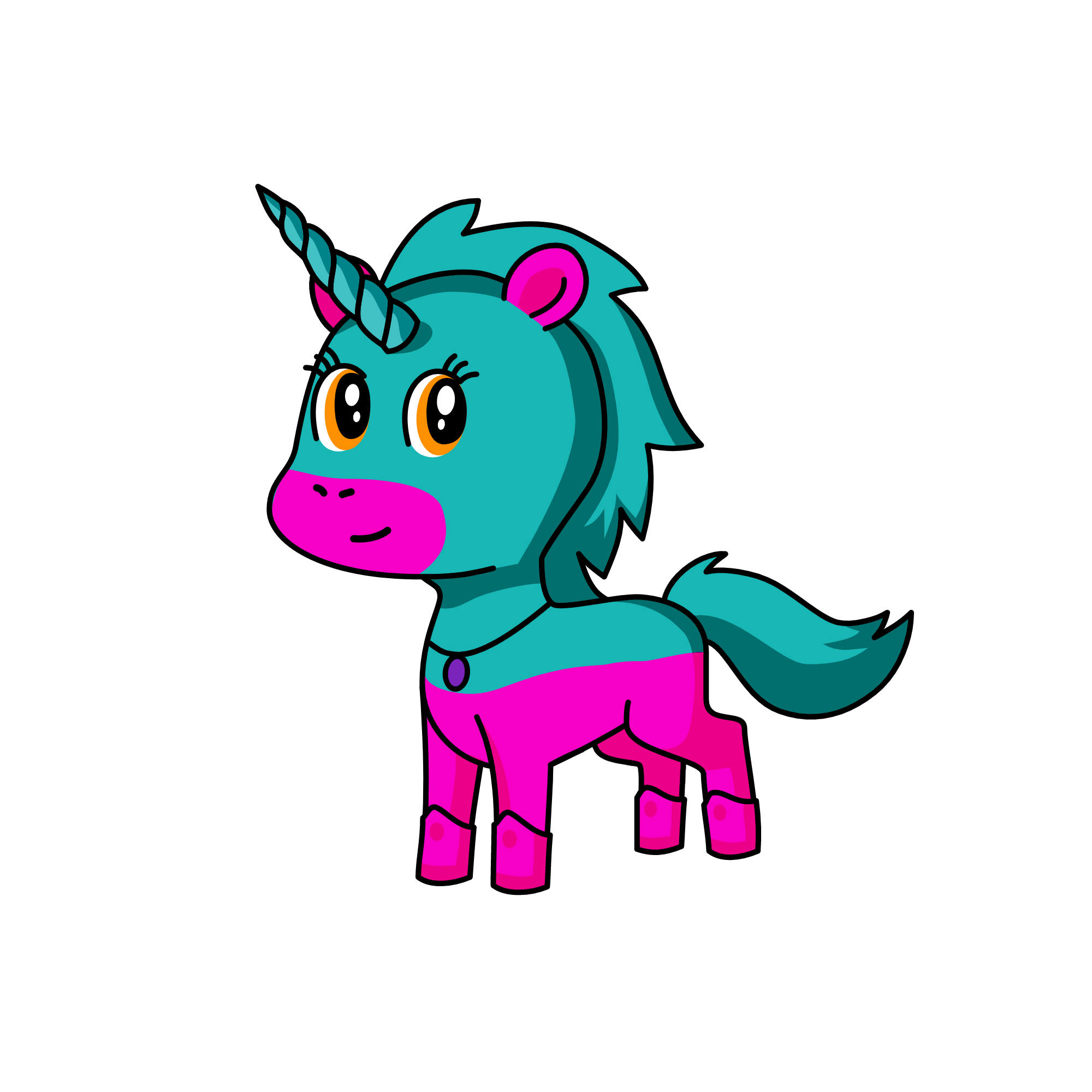 rainbow, the unicorn