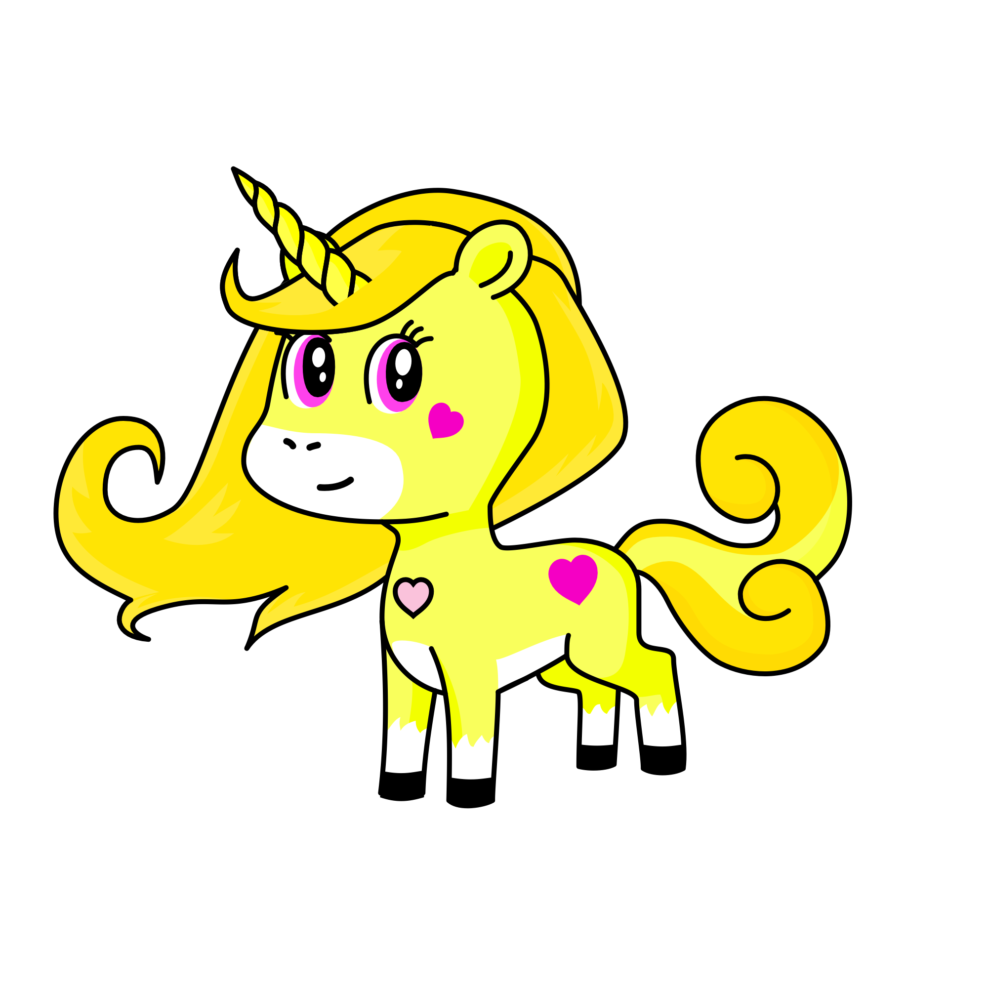 Sunny, the unicorn