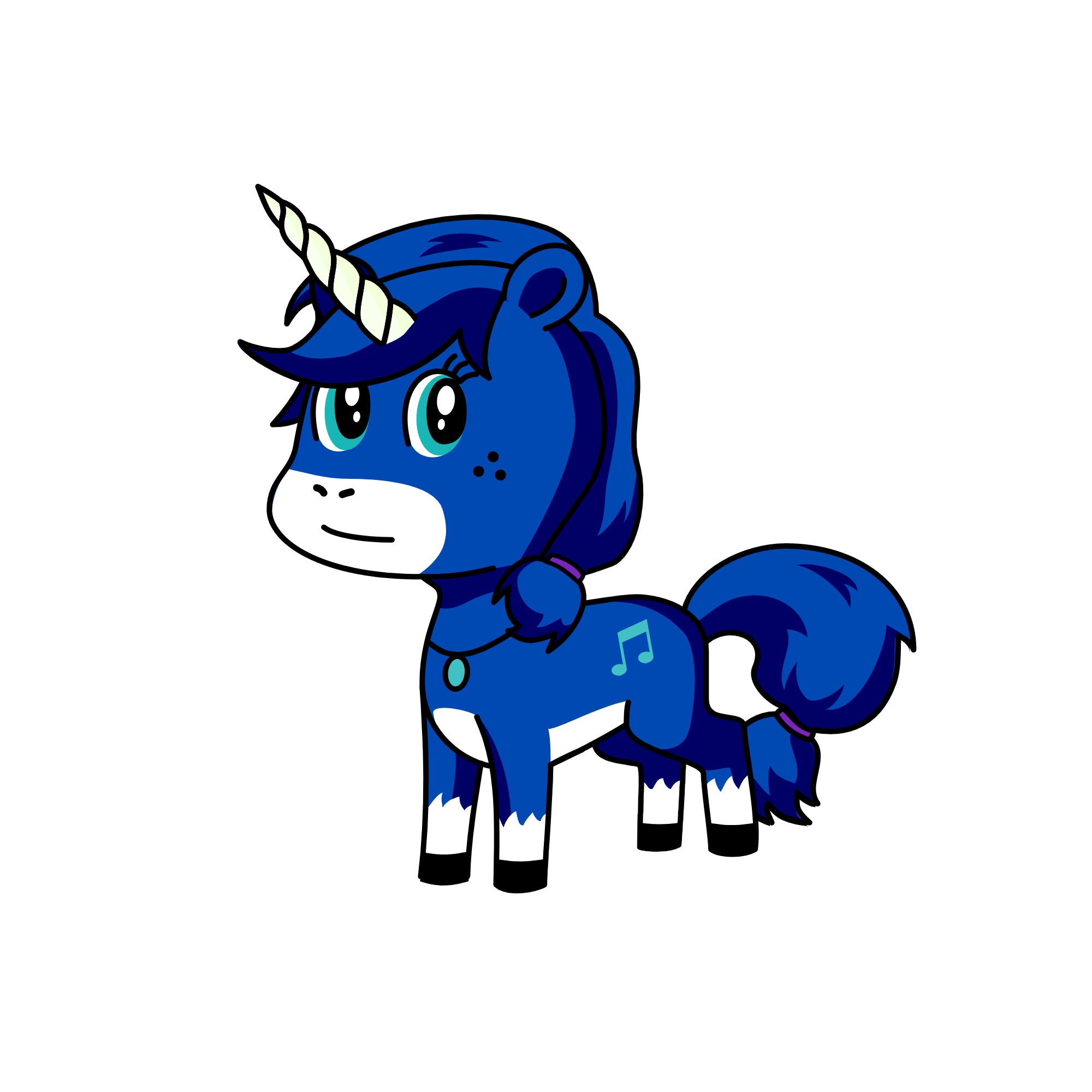 blue moon , the unicorn