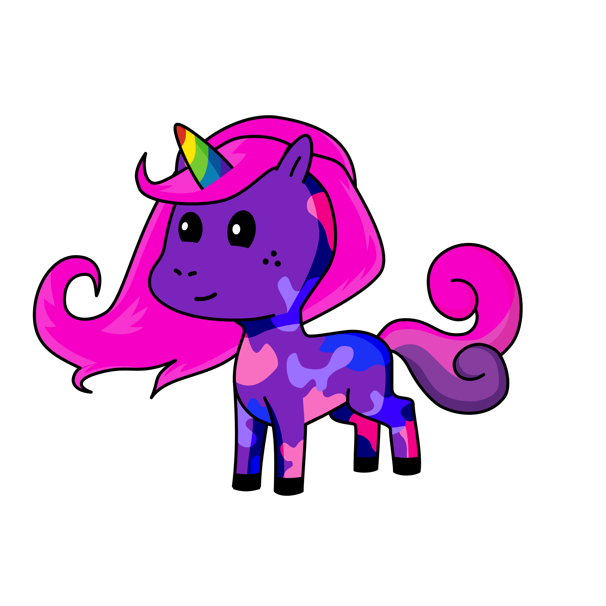 Arty, the unicorn