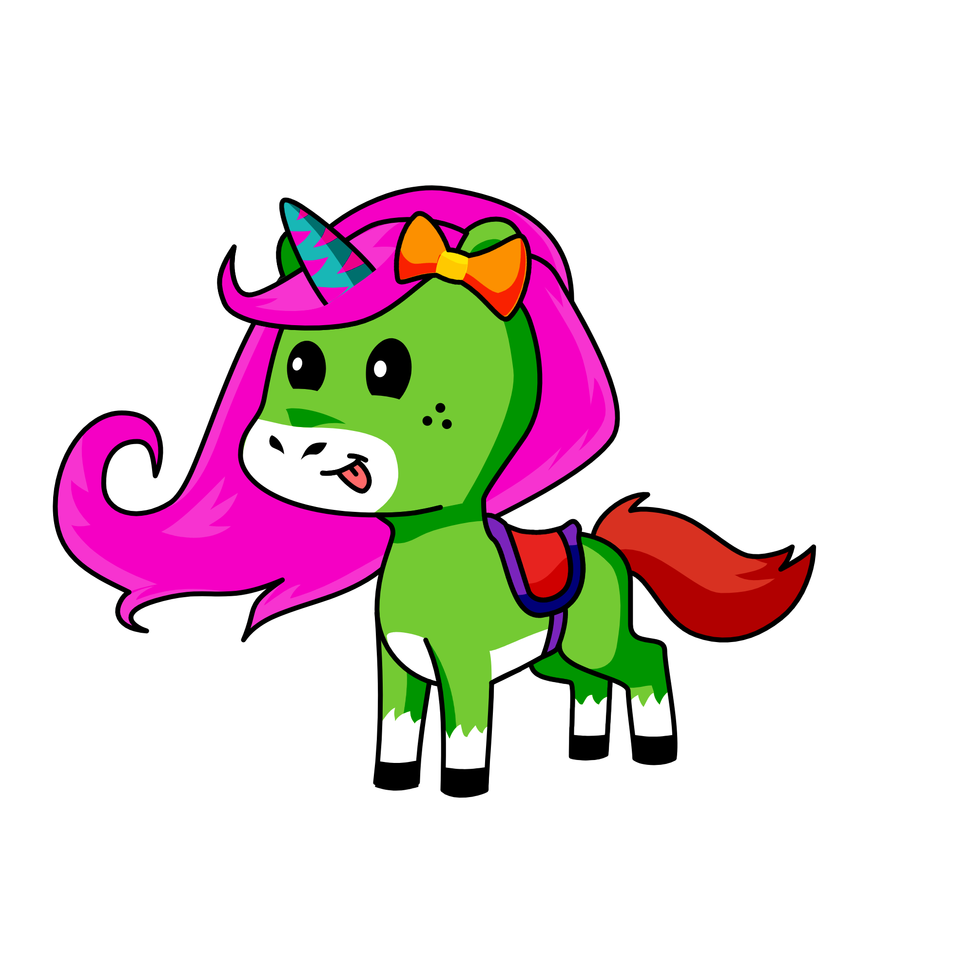 roos, the unicorn