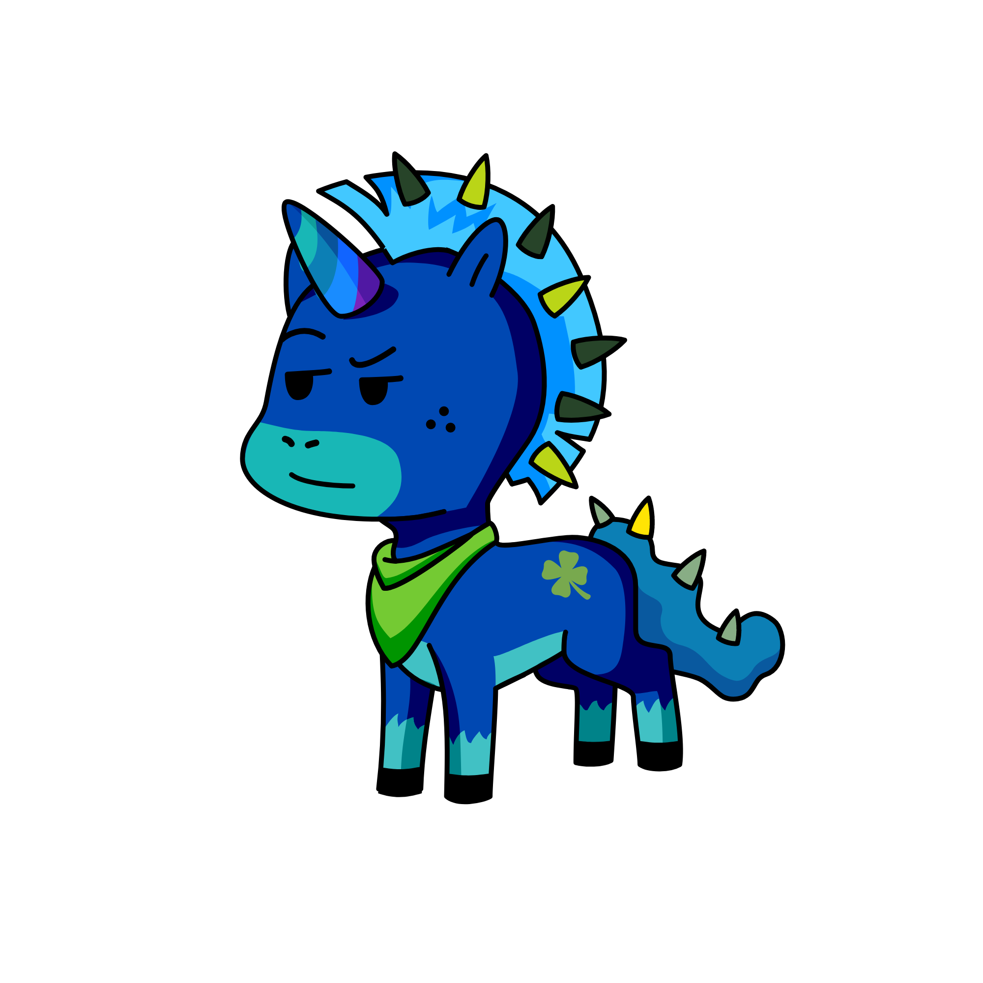 Rocky, the unicorn