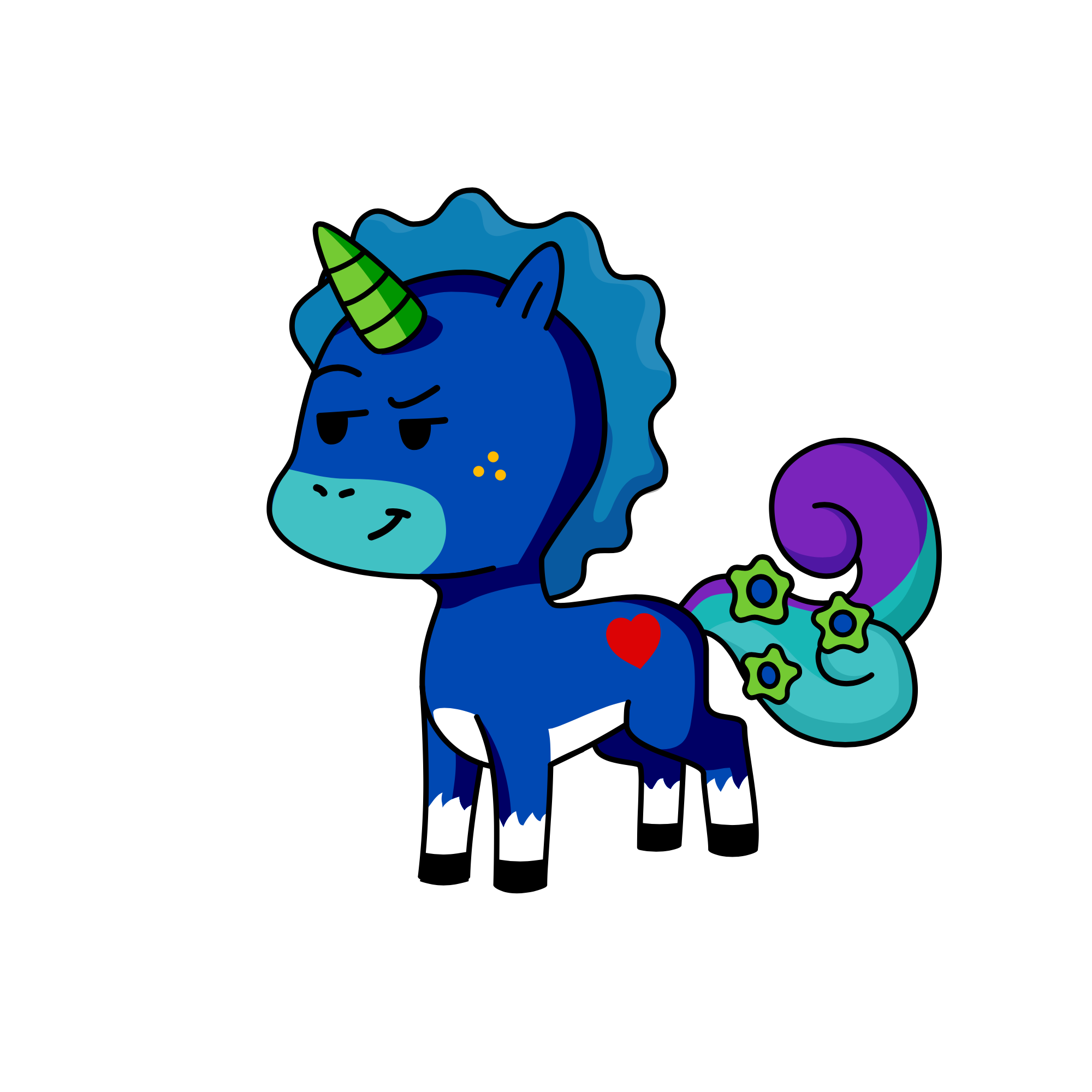 Sorry I pooped, the unicorn