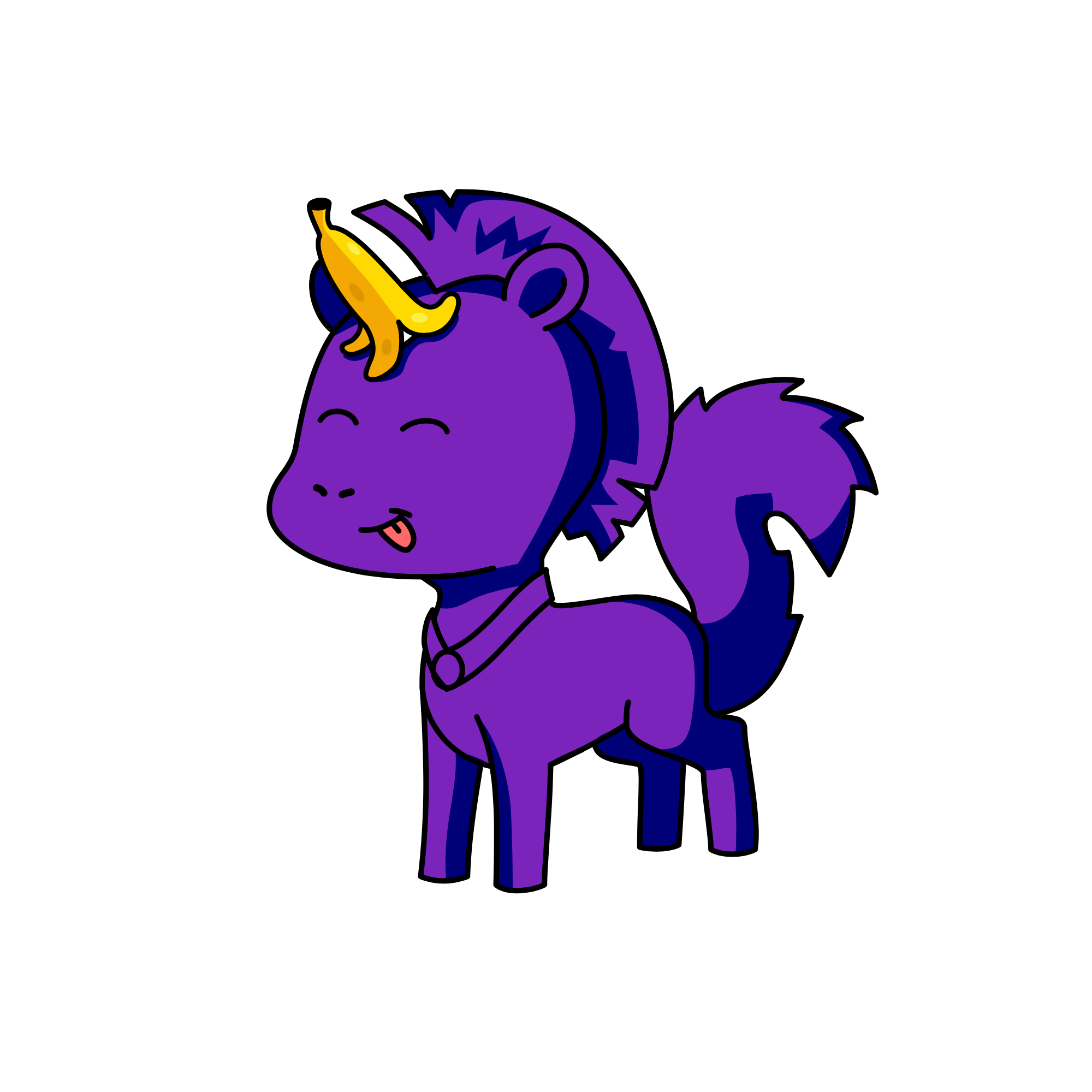 He he he he he he he he he he he he, the unicorn