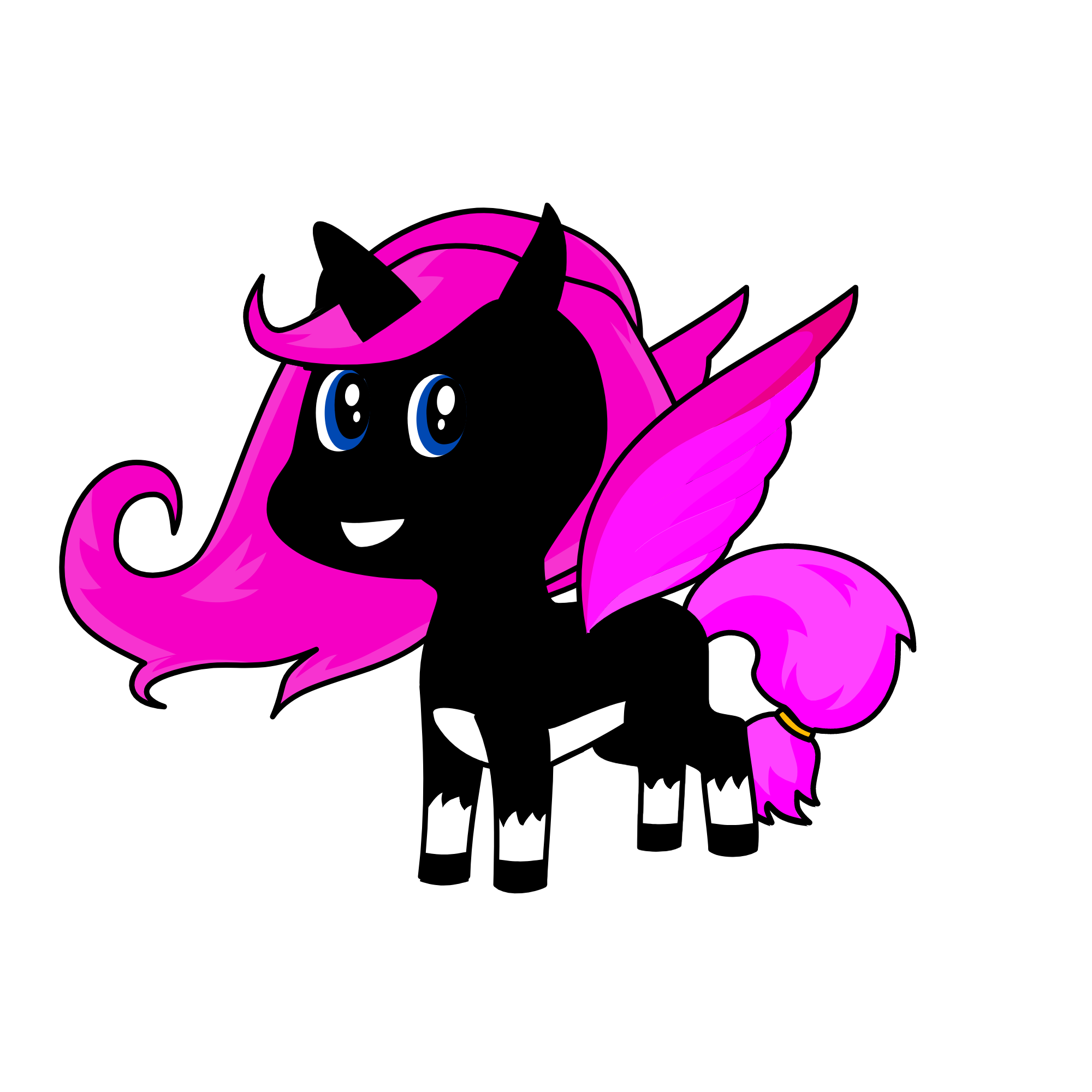 Blake, the unicorn