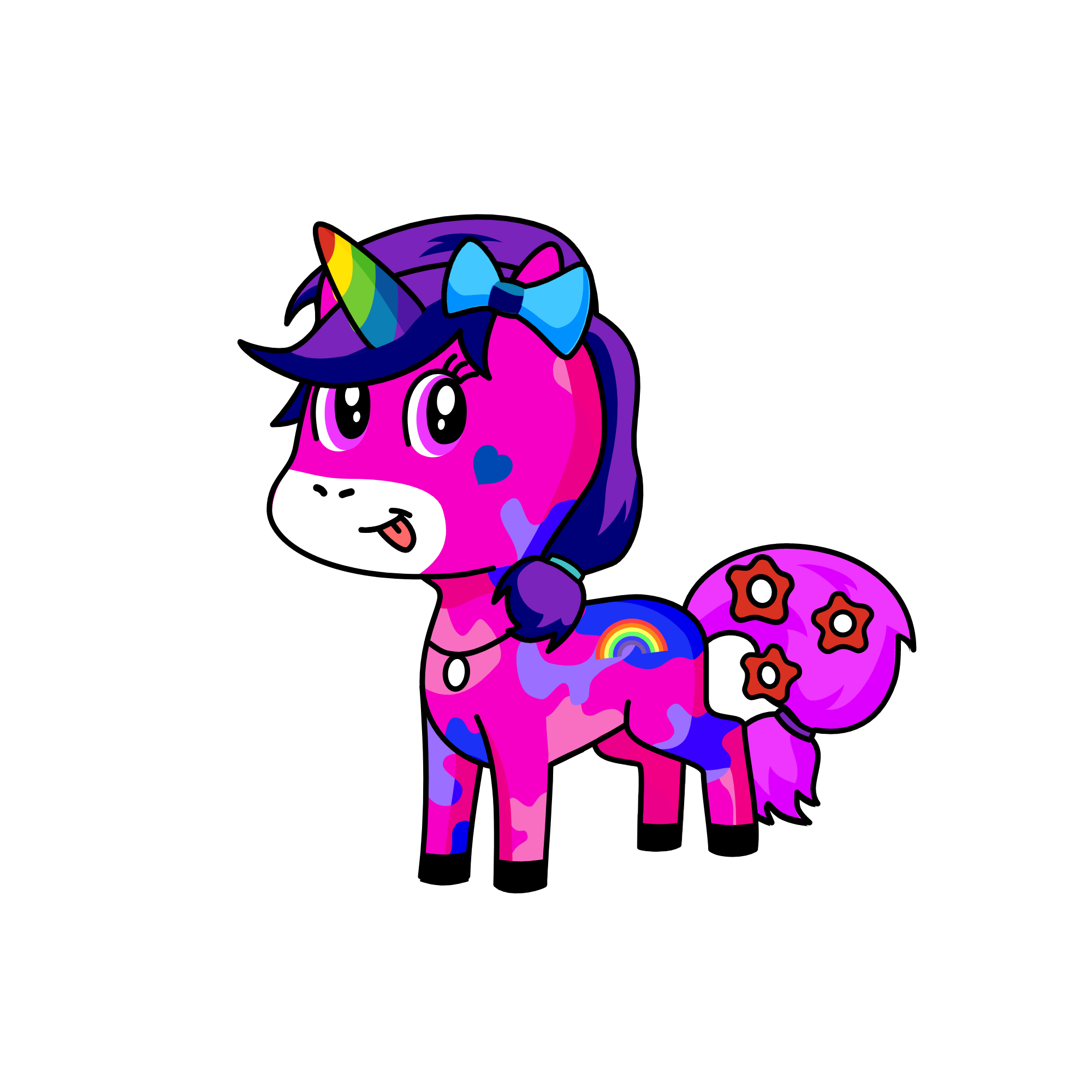 mia sparkels, the unicorn