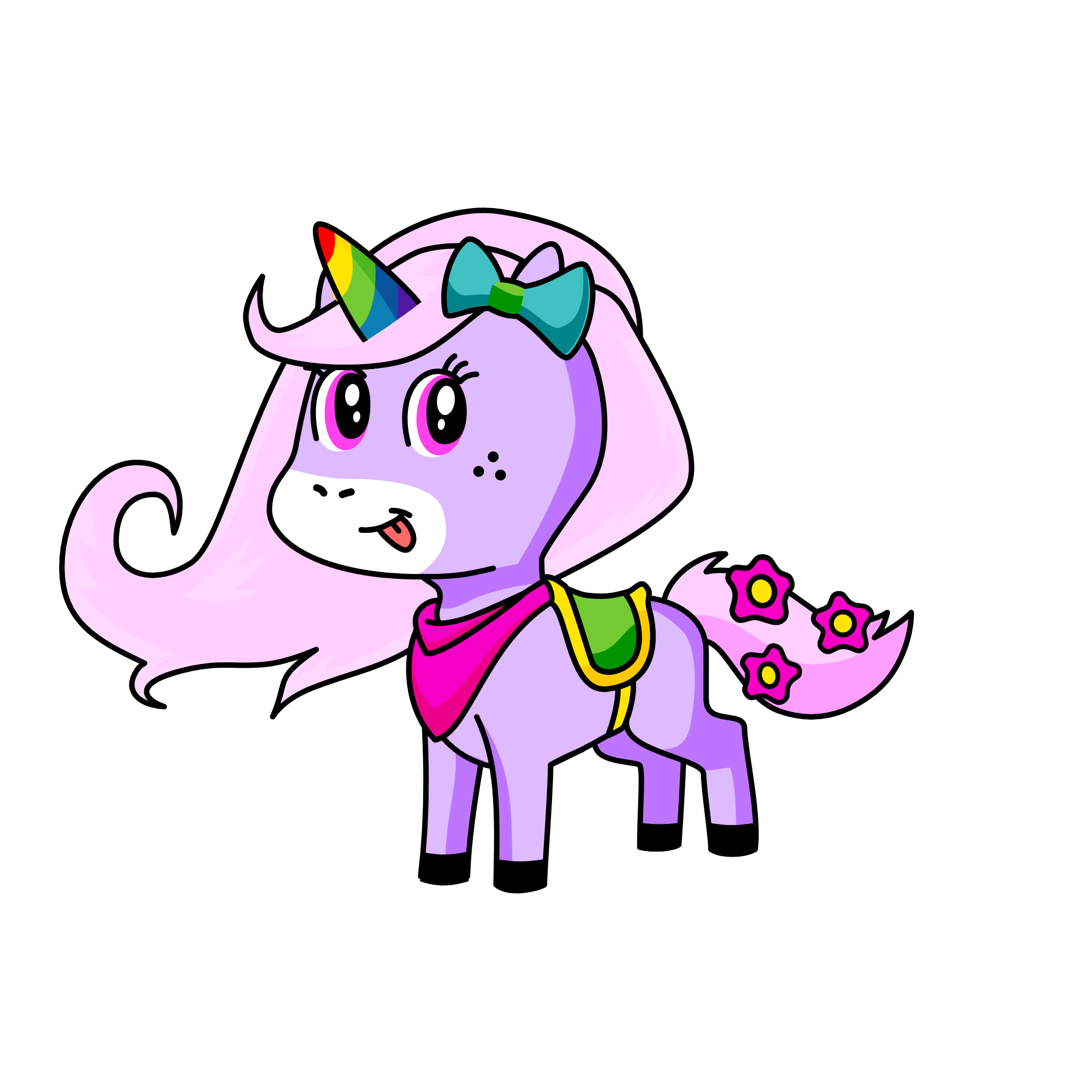 Starburst, the unicorn