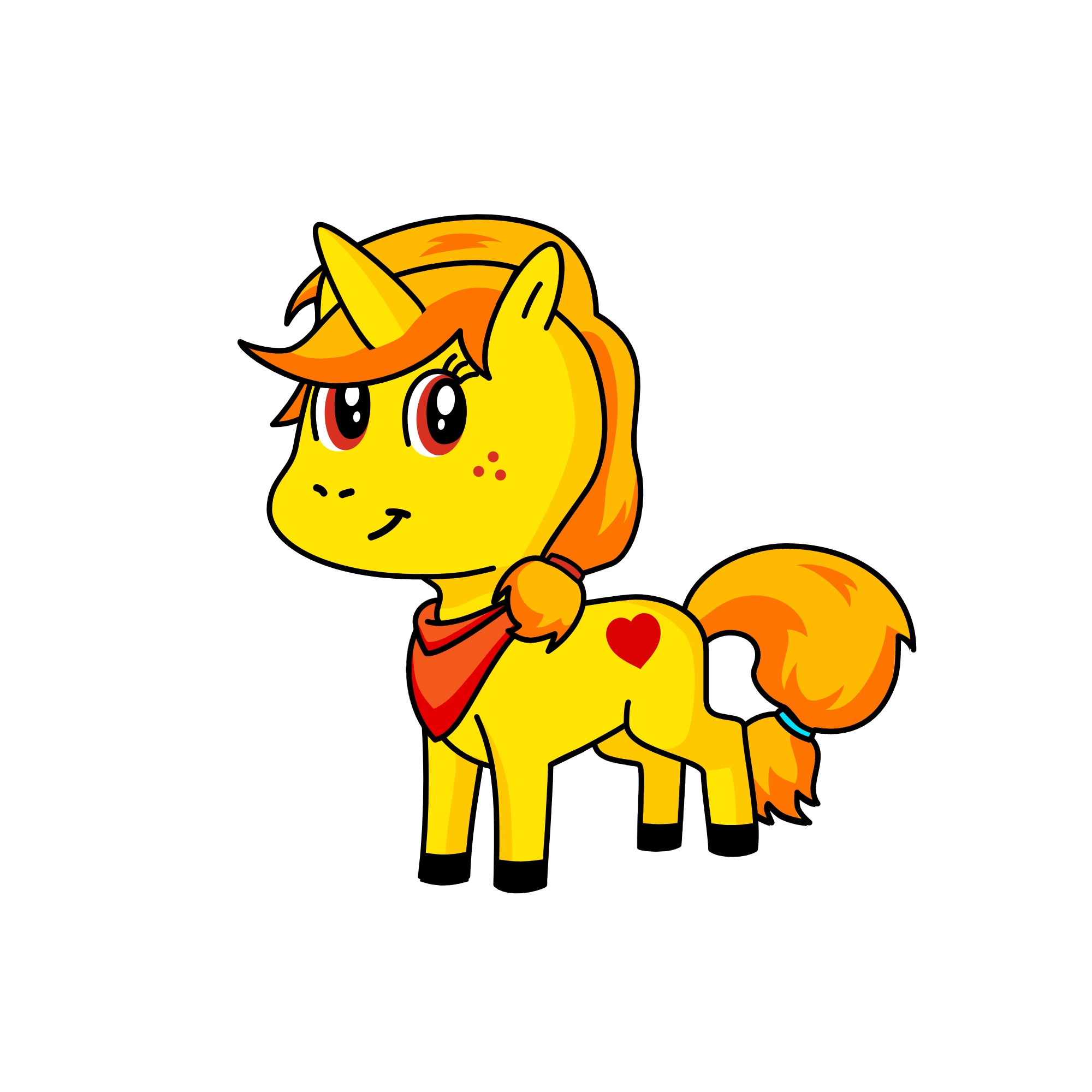 applejack, the unicorn