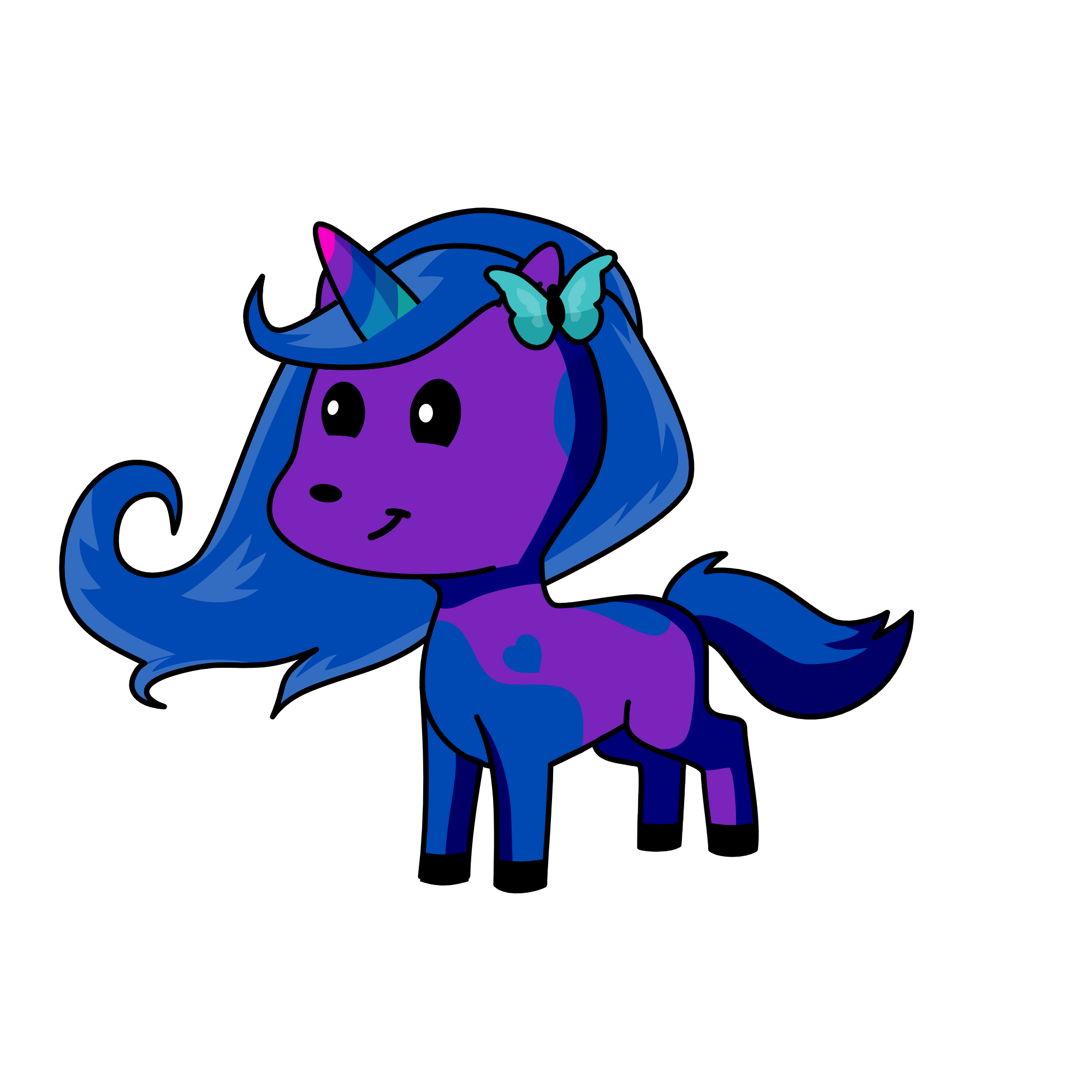 bff em, the unicorn