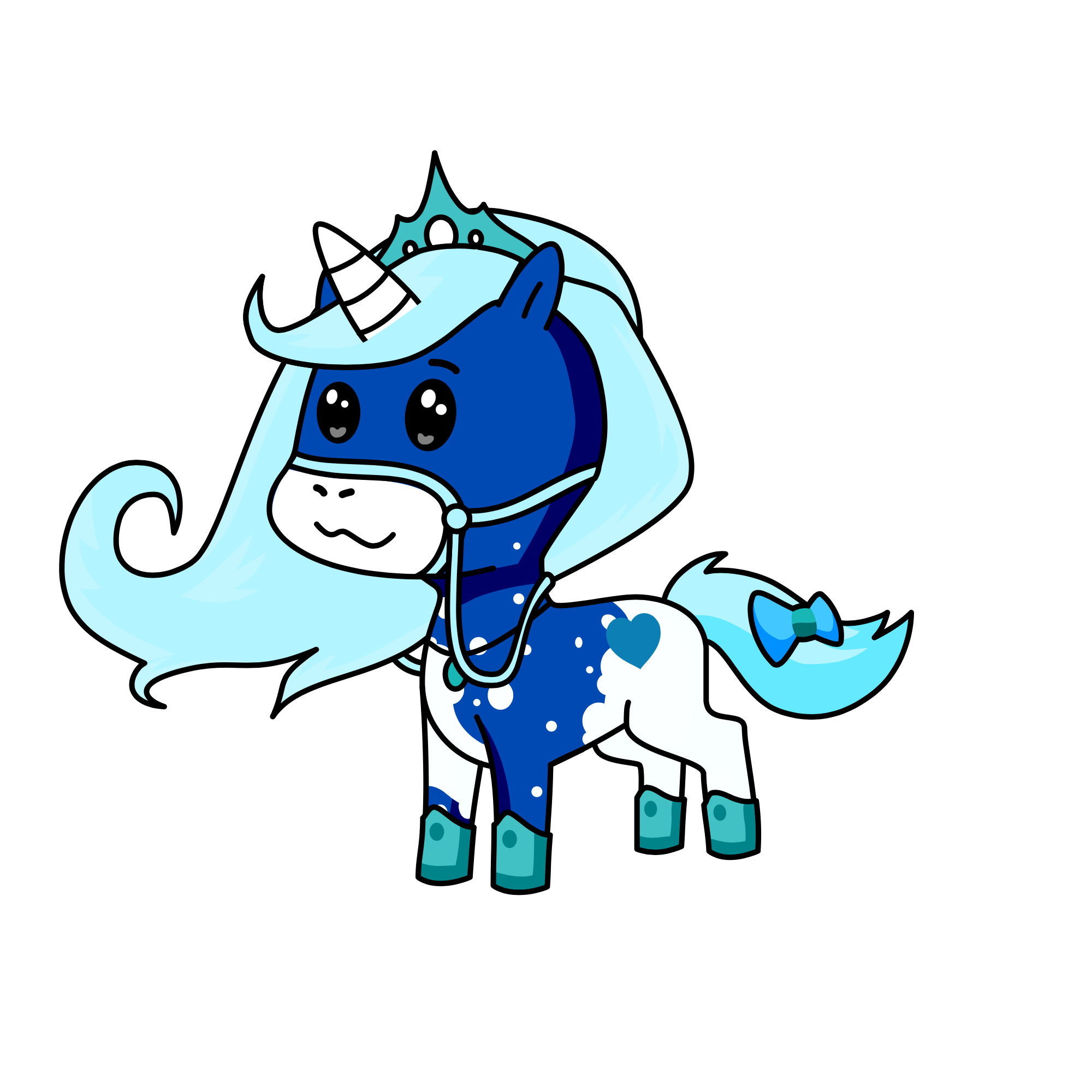 snow uni, the unicorn