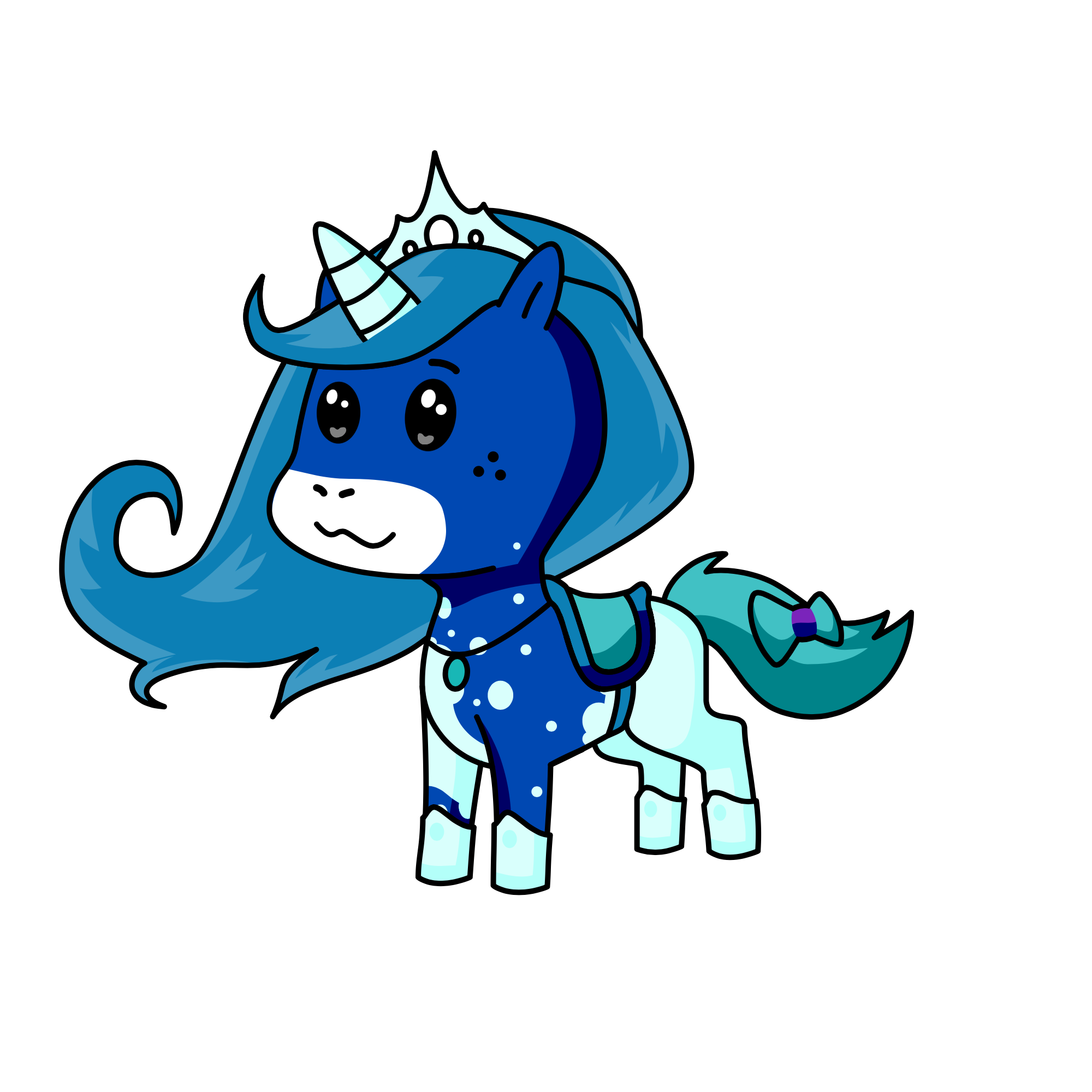 moon light, the unicorn