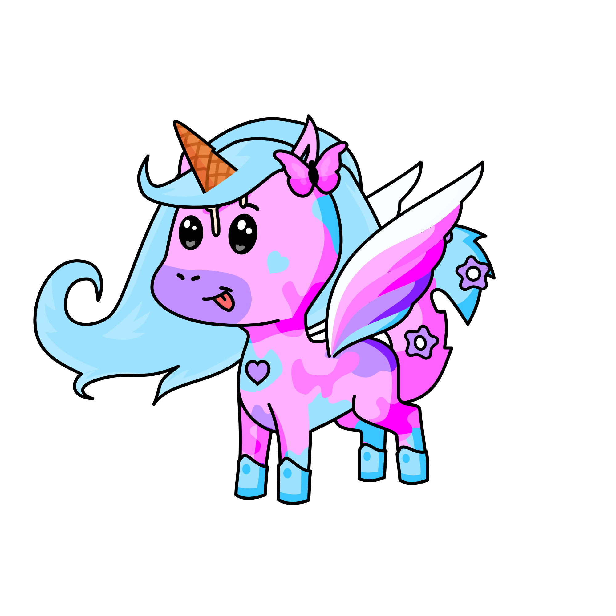 Coney, the unicorn