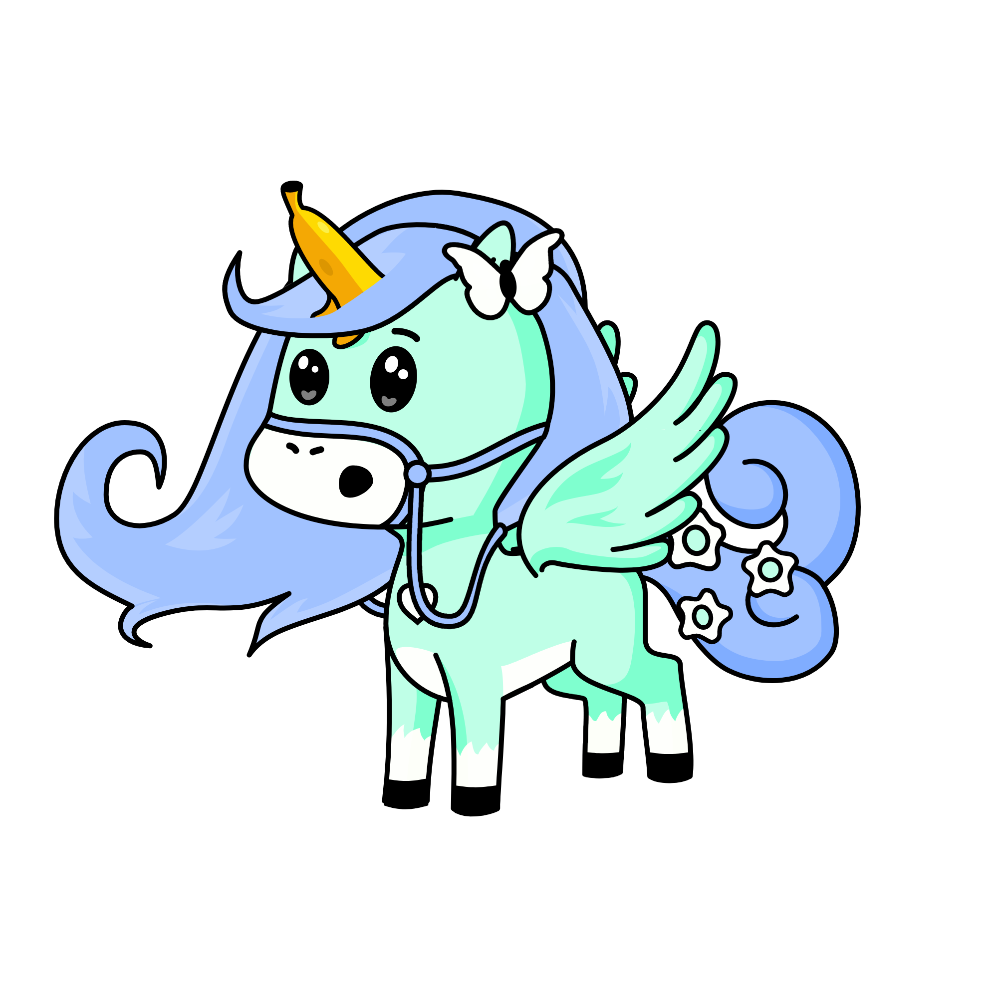 Windy, the unicorn