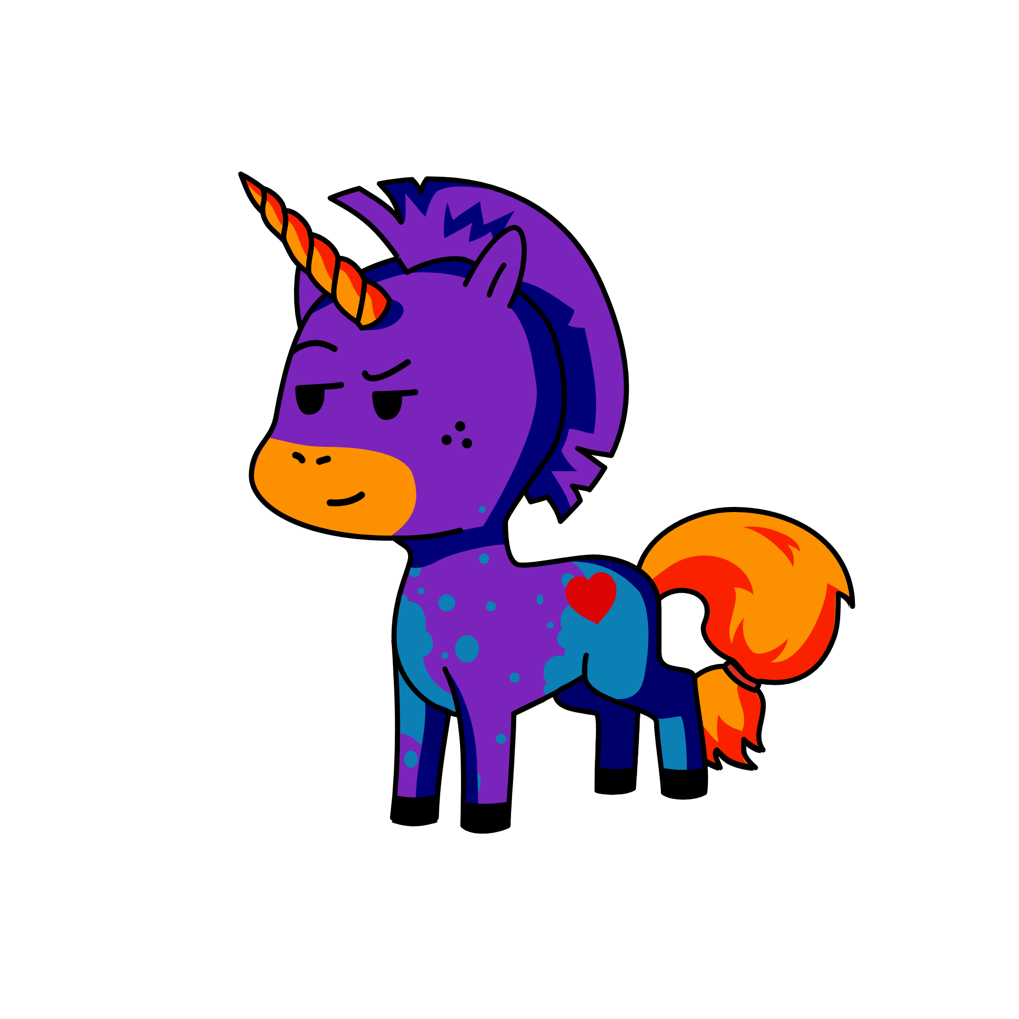 =, the unicorn