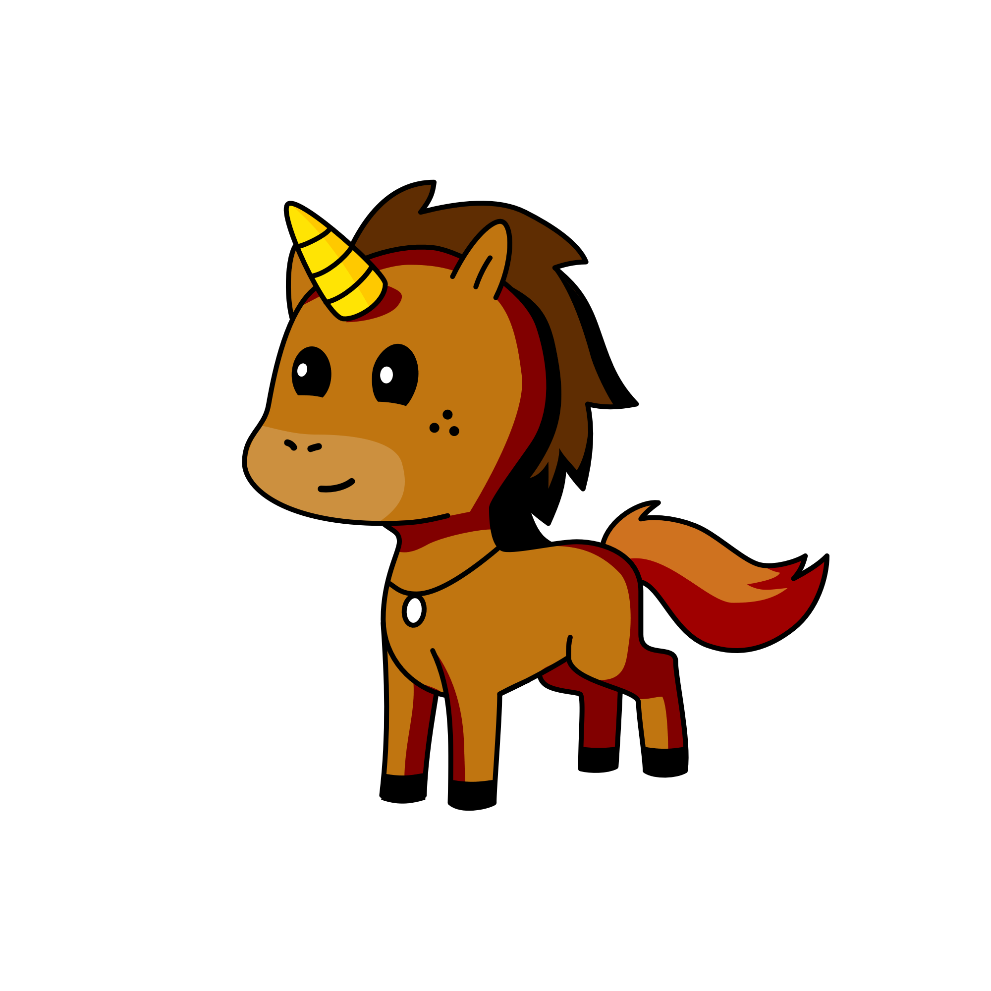 Arrow, the unicorn