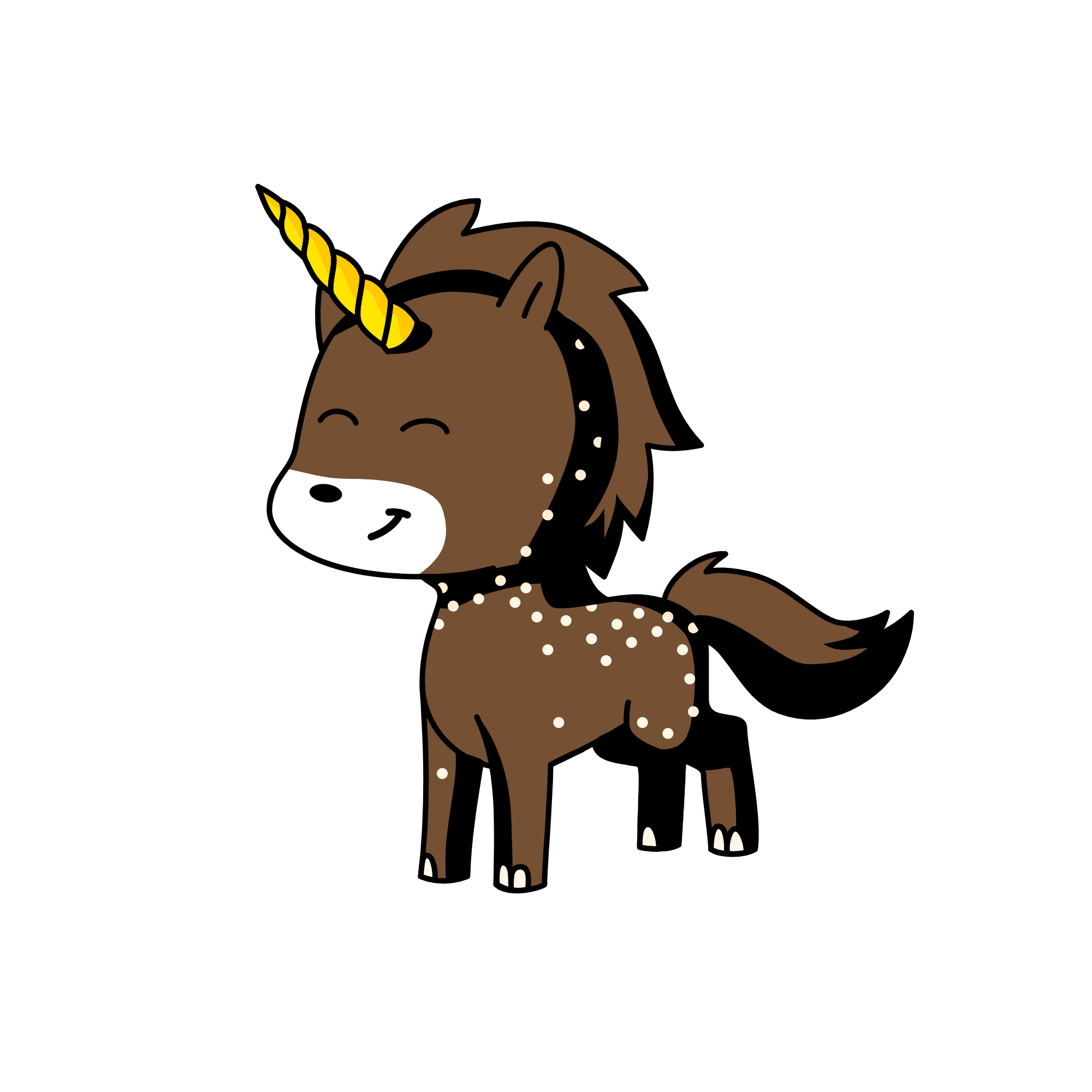 fawn, the unicorn