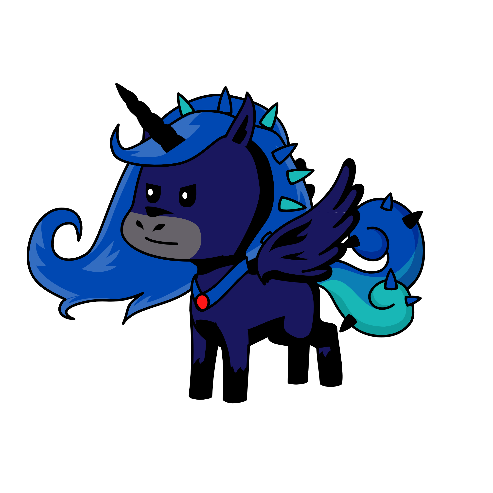 Cora, the unicorn