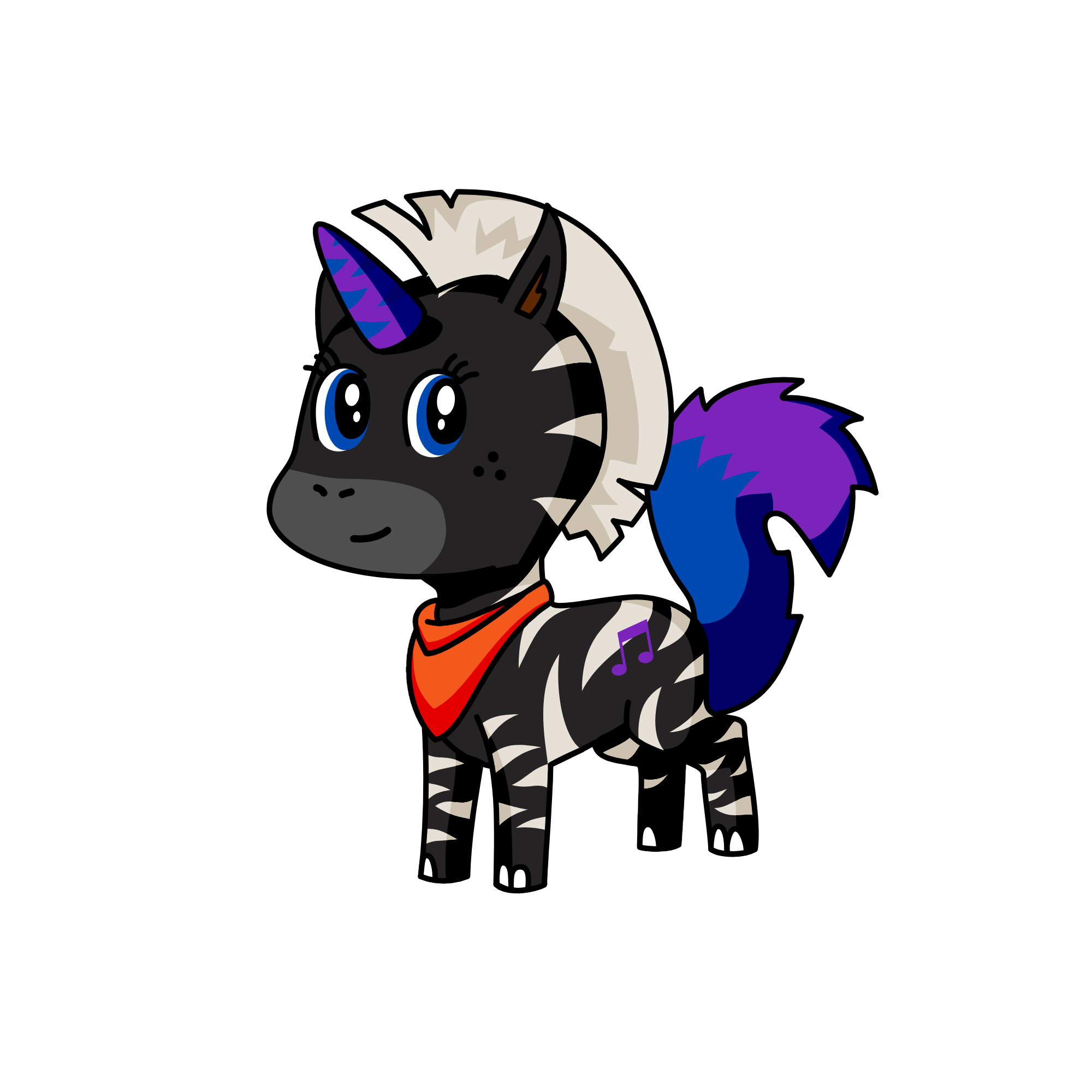 a, the unicorn