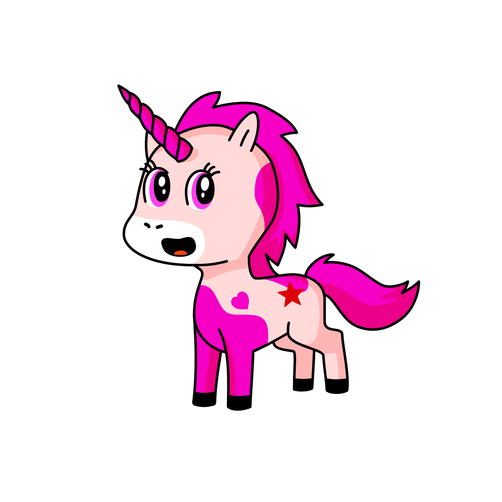 sparkels, the unicorn