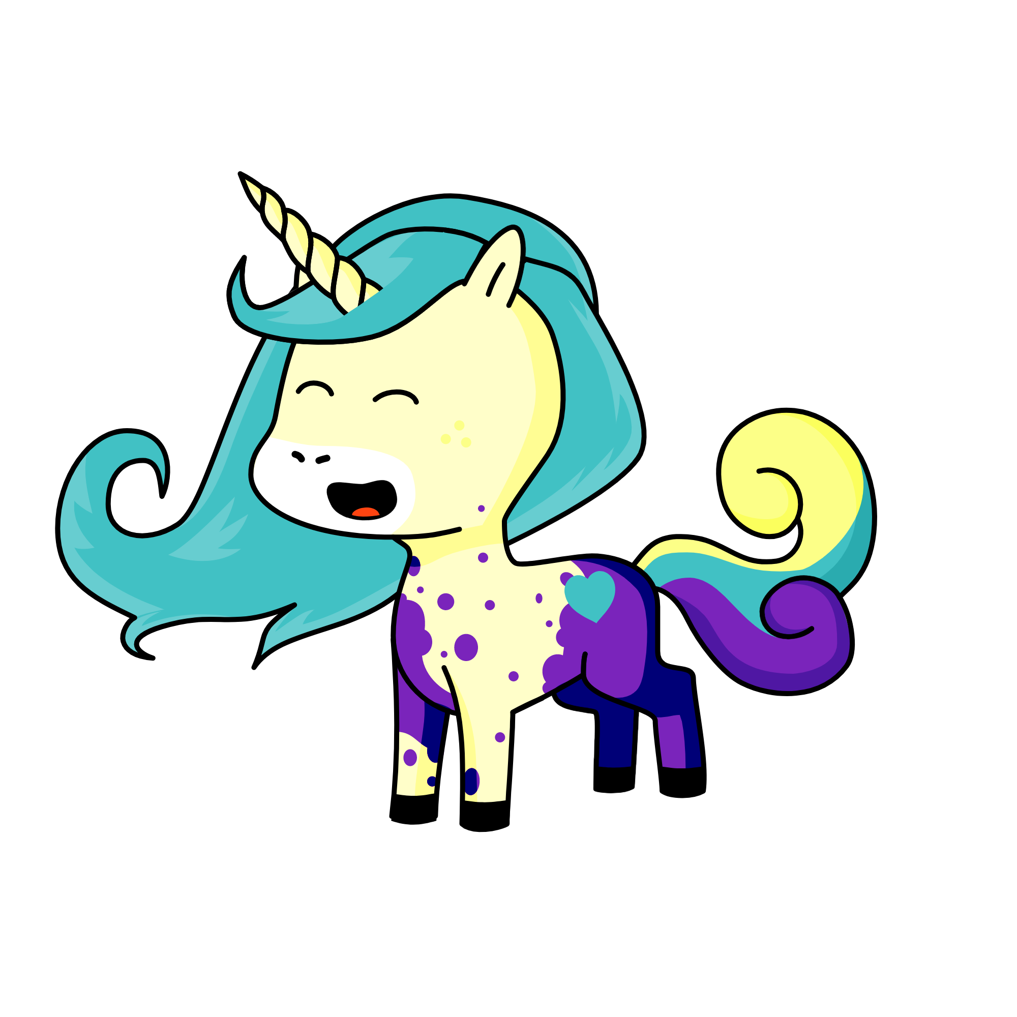 Soda, the unicorn